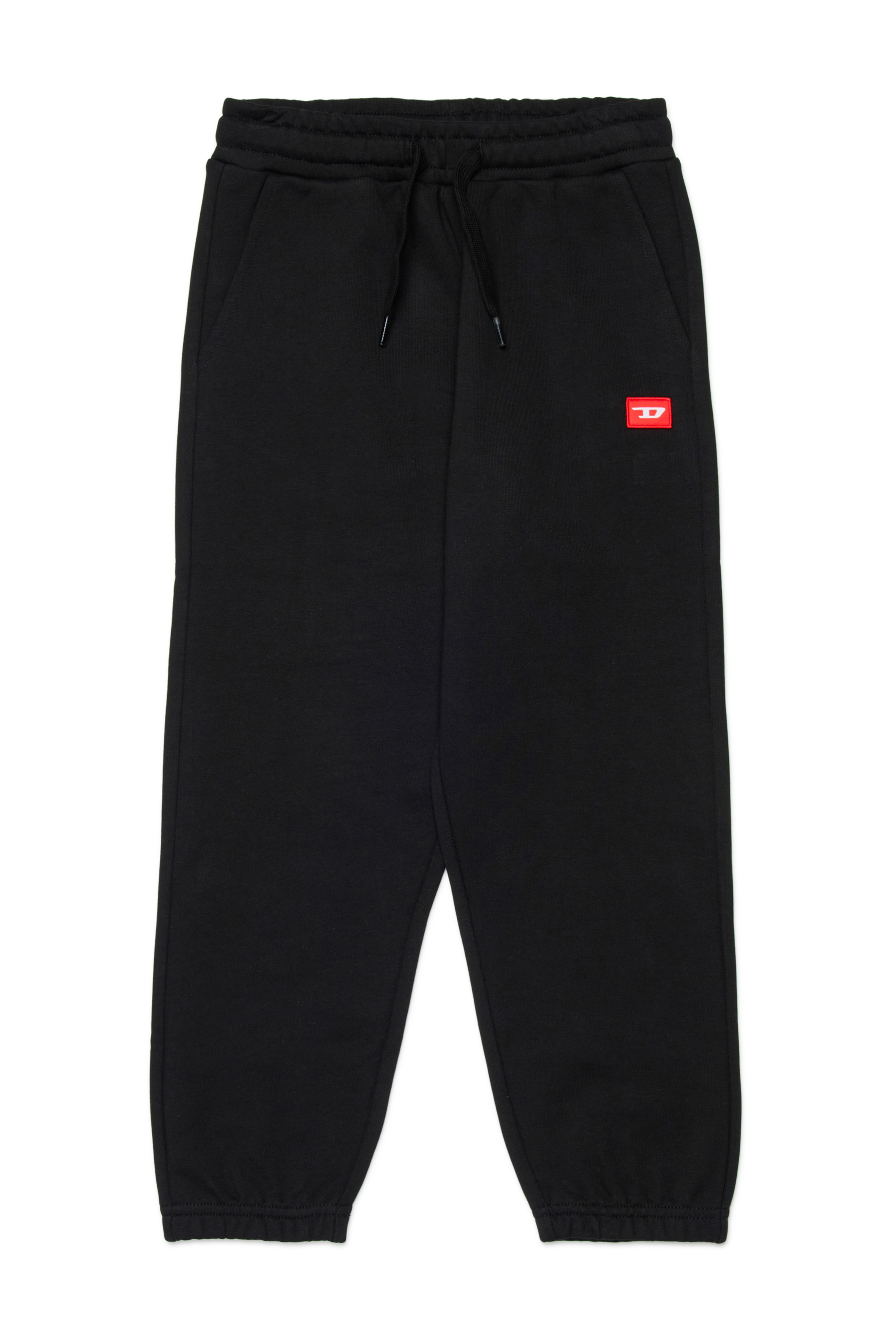 Diesel - PXGIN, Unisex's Cotton pants with side pockets in Black - 1