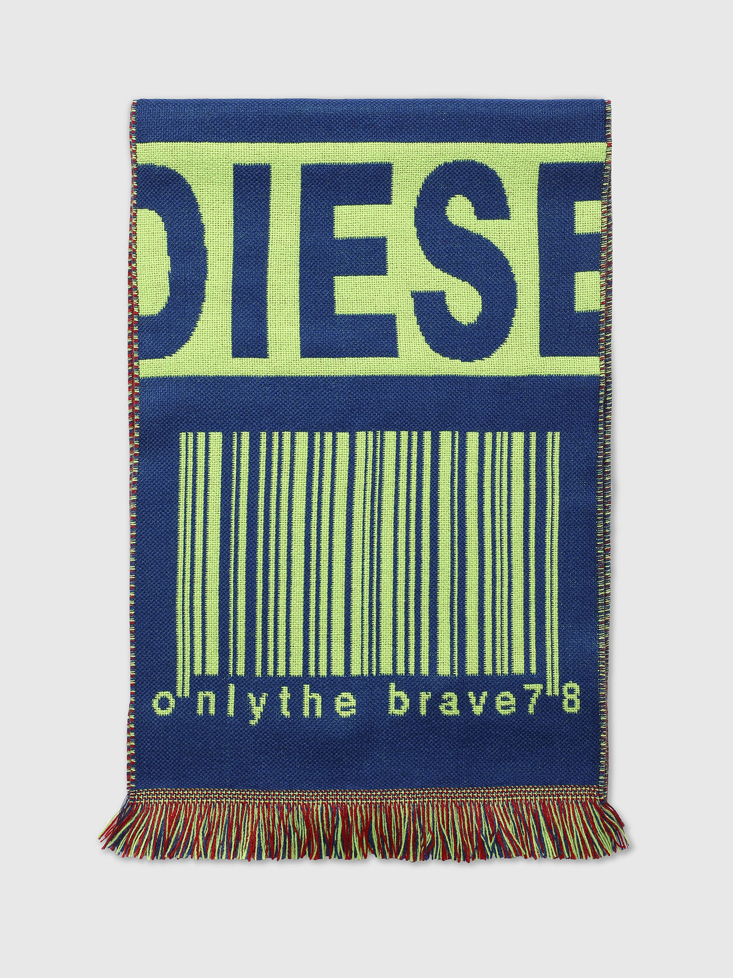 S-BARCODE, Blue/Green Diesel - S-BARCODE, Blue/Green - Scarf - Image 1
