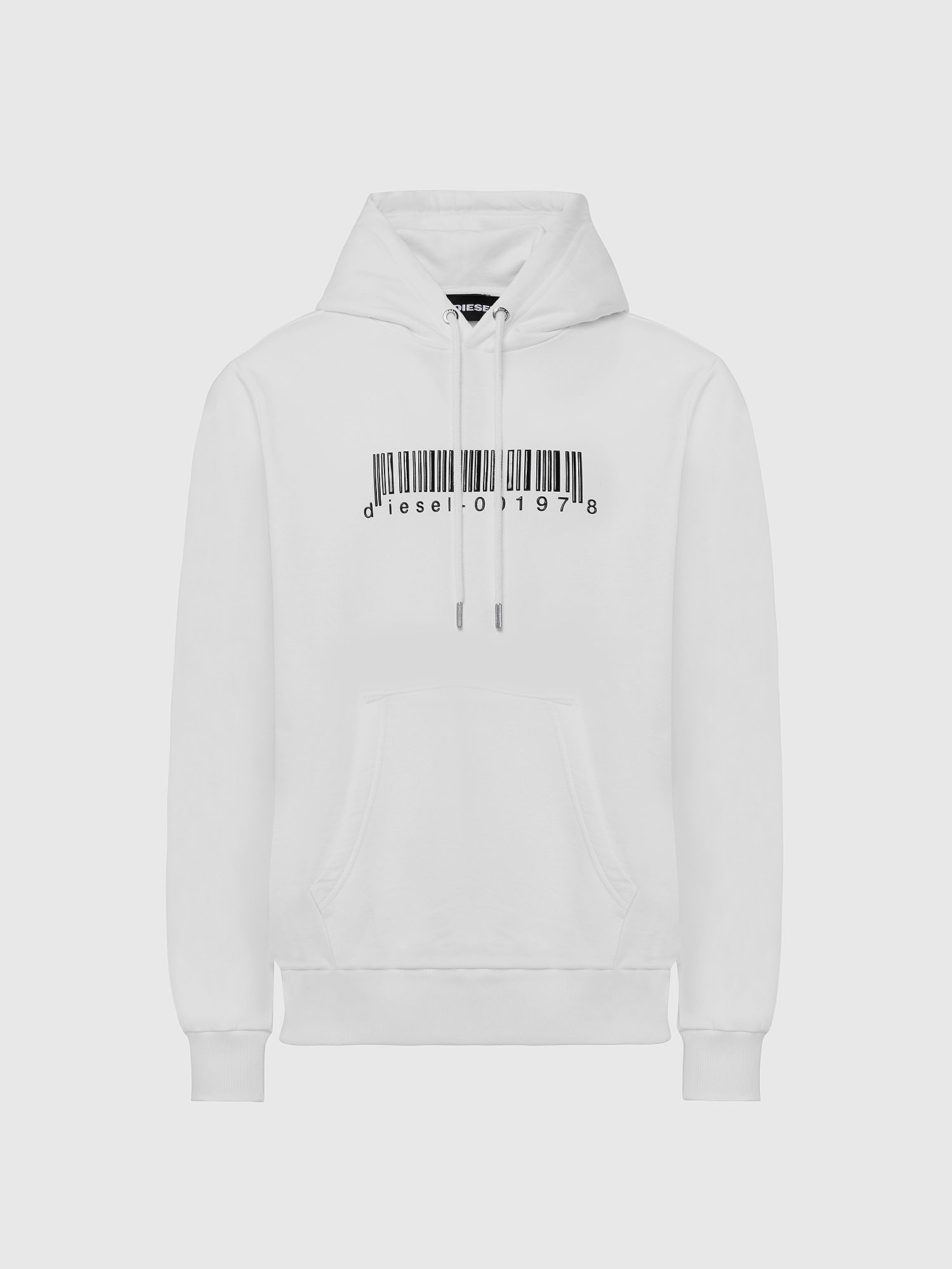 S-GIRK-HOOD-X2, White Diesel - S-GIRK-HOOD-X2, White - Sweaters - Image 1