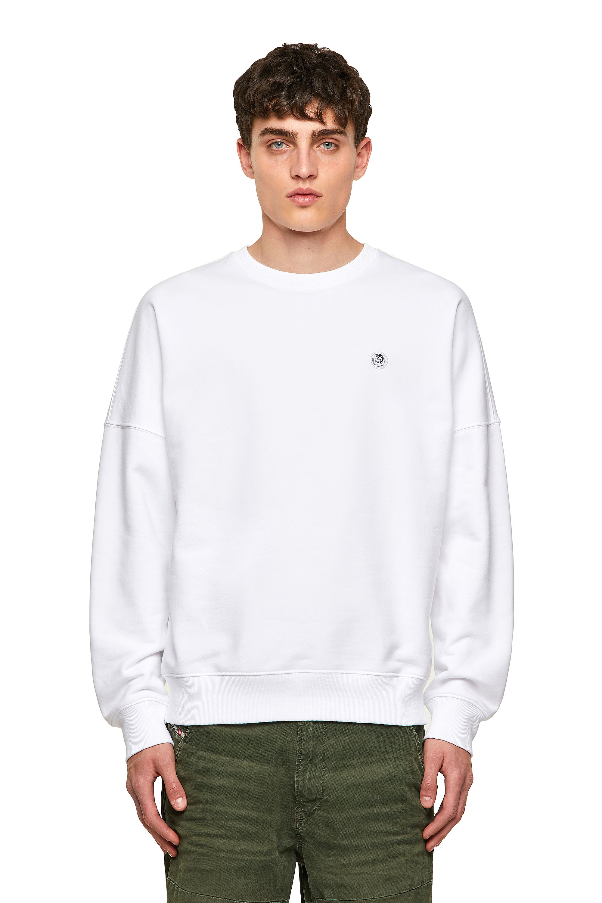 S-KRIB-ROMOHI, White Diesel - S-KRIB-ROMOHI, White - Sweaters - Image 1
