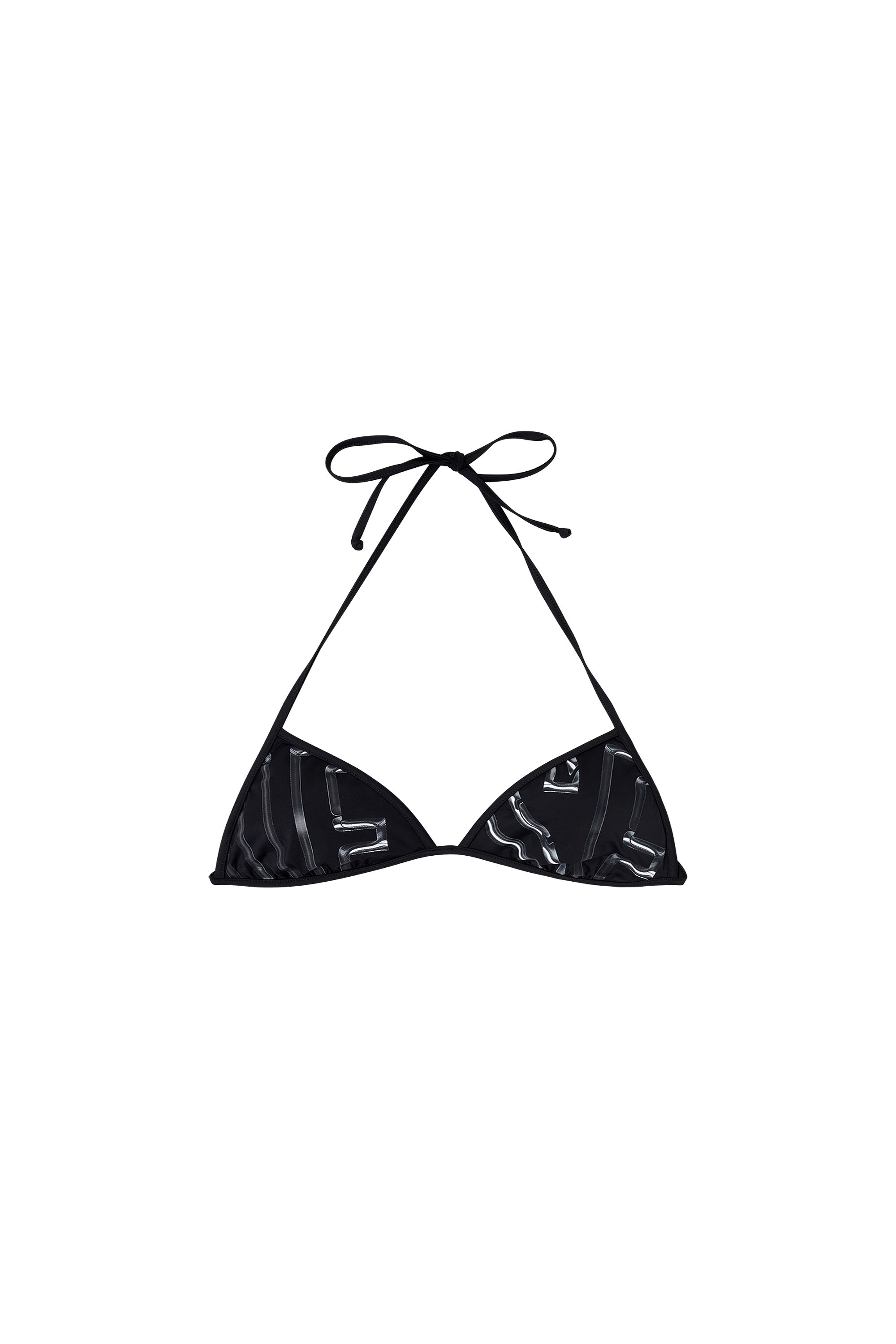 Diesel - KATE-D-CORE, Woman's Bikini top with graphic print in Black - 4