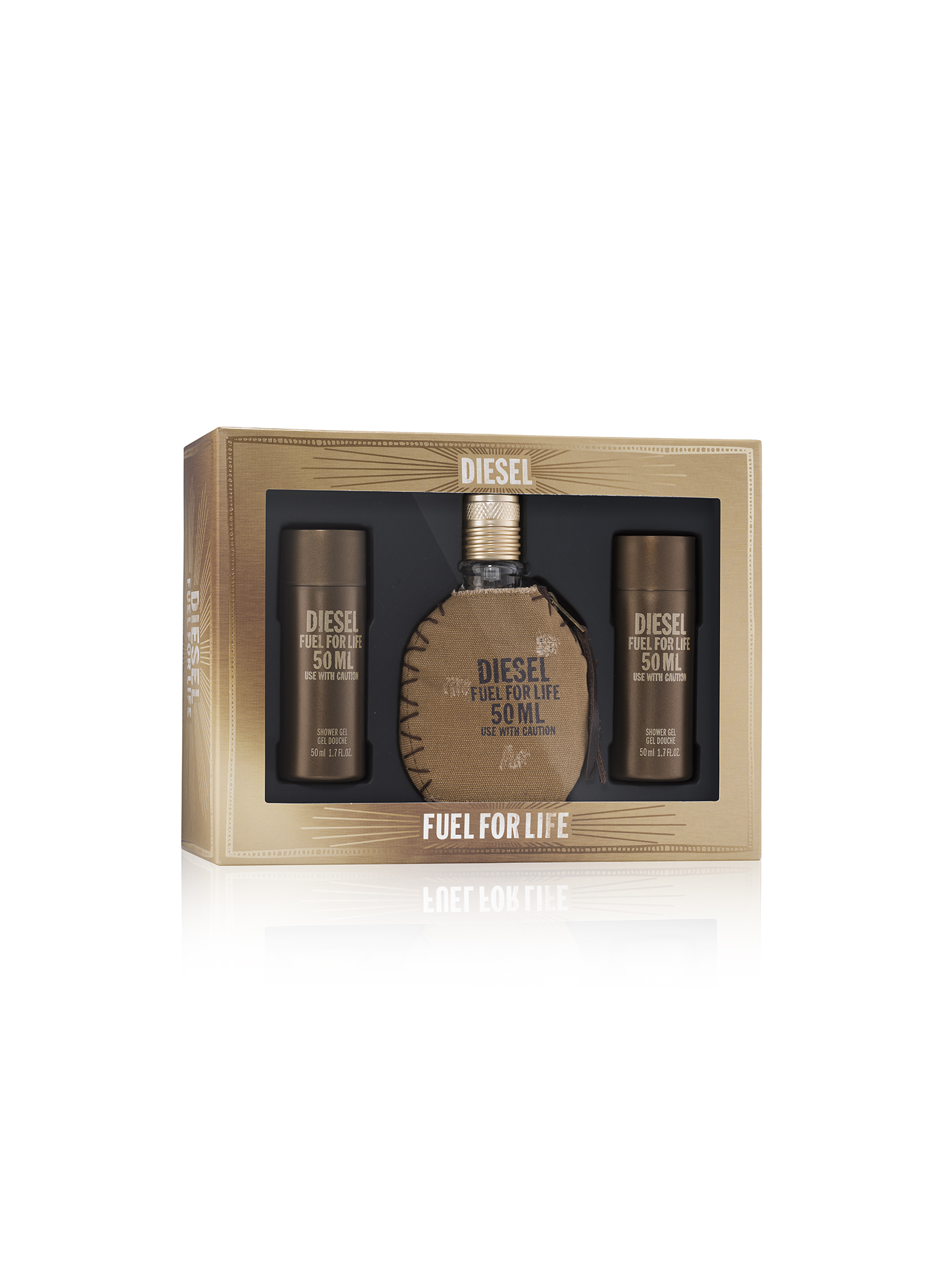 FUEL FOR LIFE 50ML GIFT SET, Brown - Fuel For Life