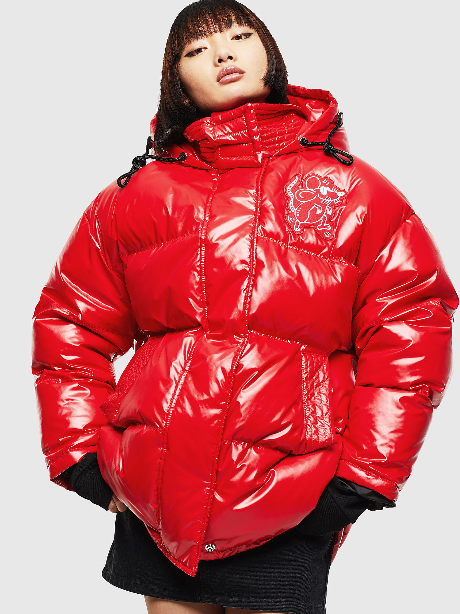CL-W-ALLA-LITM, Red Diesel - CL-W-ALLA-LITM, Red - Winter Jackets - Image 1