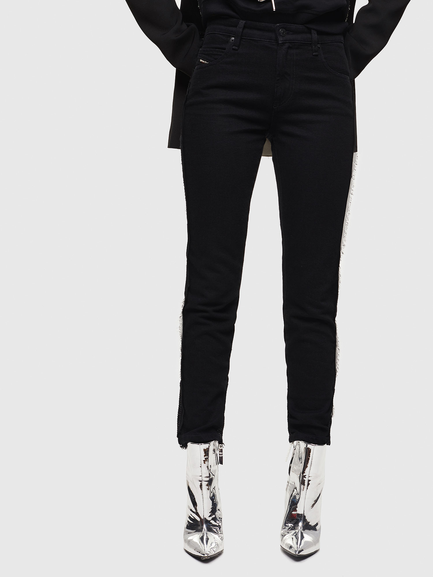 Babhila 0NAZH, Black/Dark grey Diesel - Babhila 0NAZH, Black/Dark grey - Jeans - Image 1