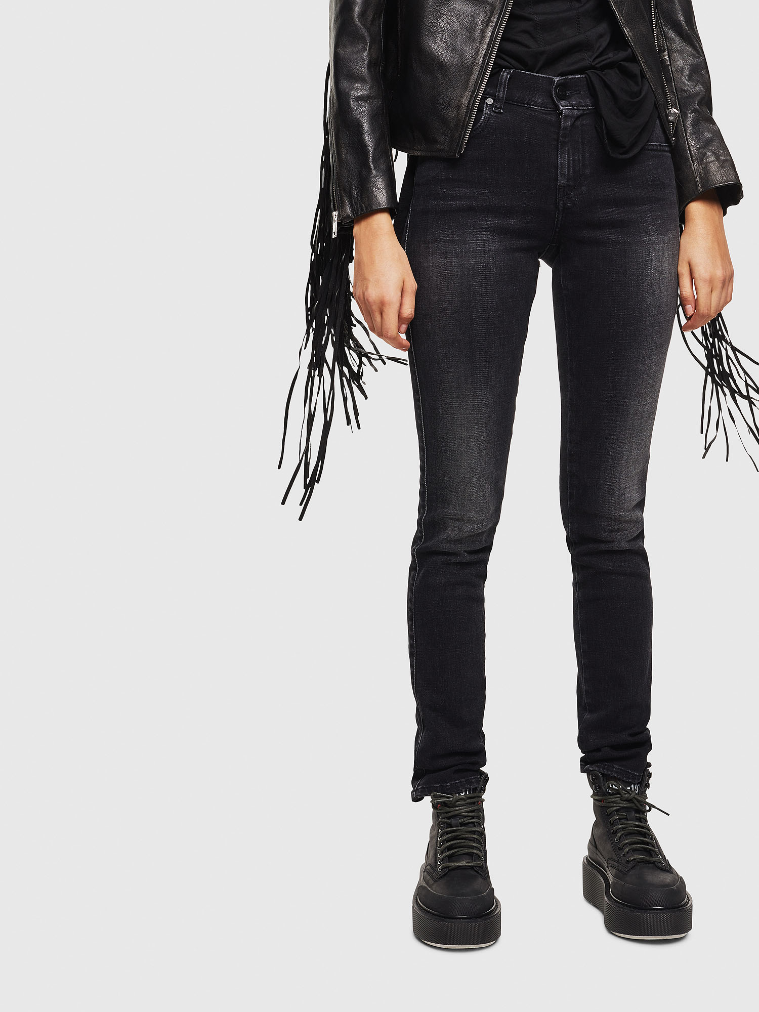 Sandy 0096P, Black/Dark grey Diesel - Sandy 0096P, Black/Dark grey - Jeans - Image 1