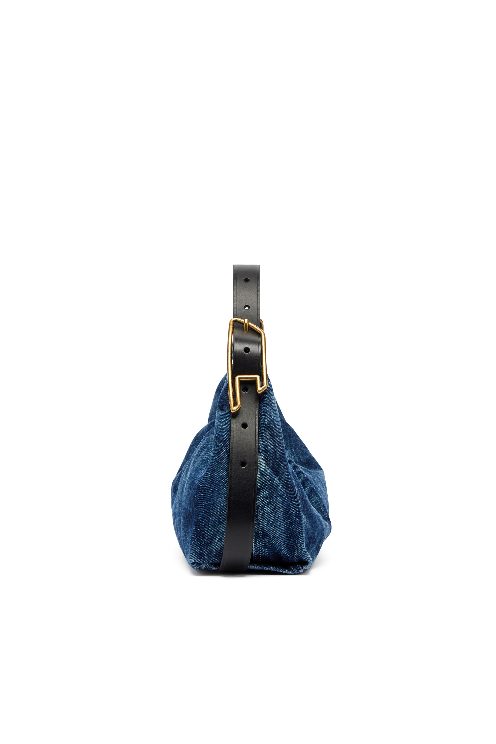 Women's D-Line-Denim shoulder bag | Blue | Diesel