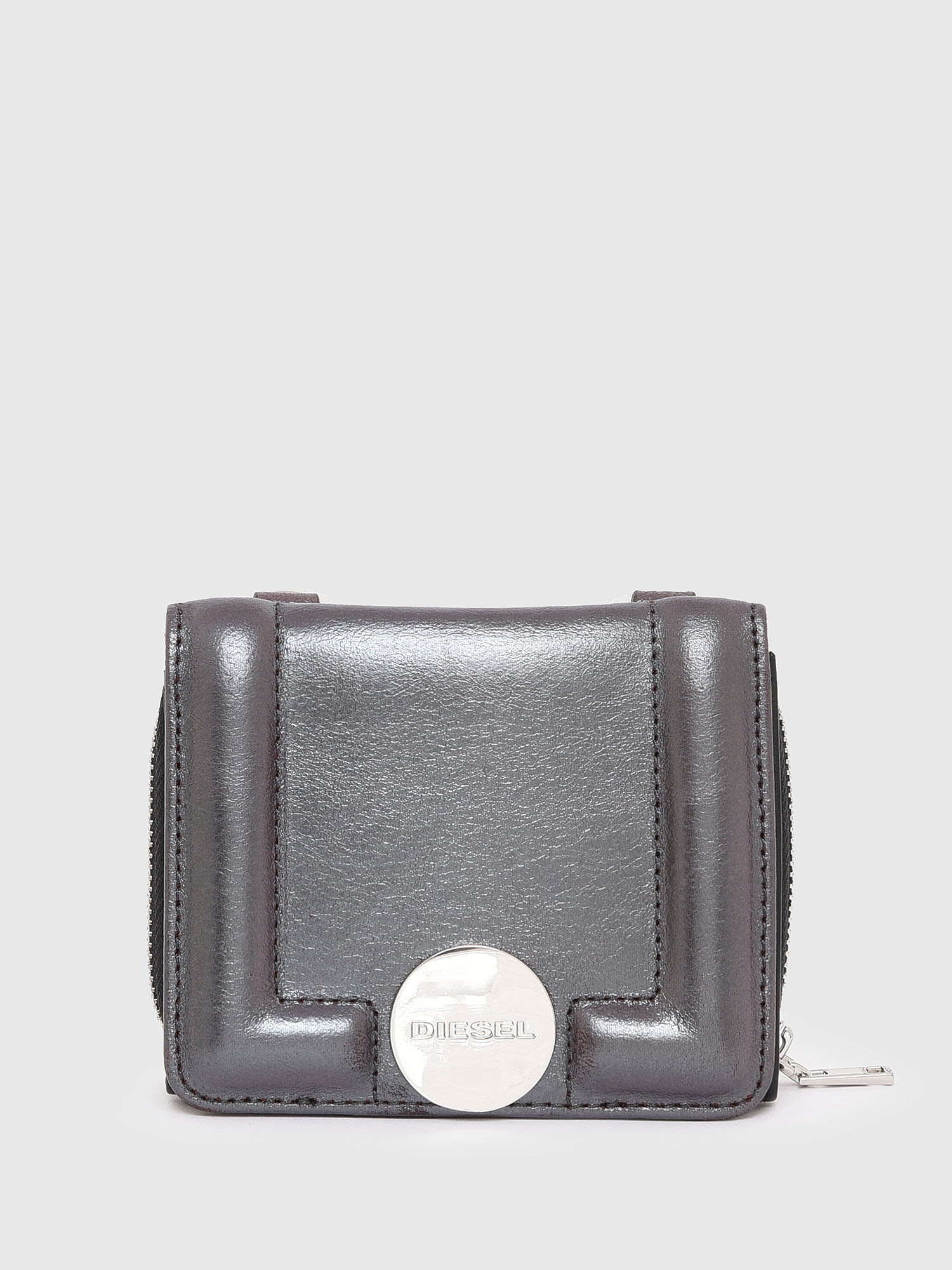 LORY, Dark grey Diesel - LORY, Dark grey - Small Wallets - Image 1