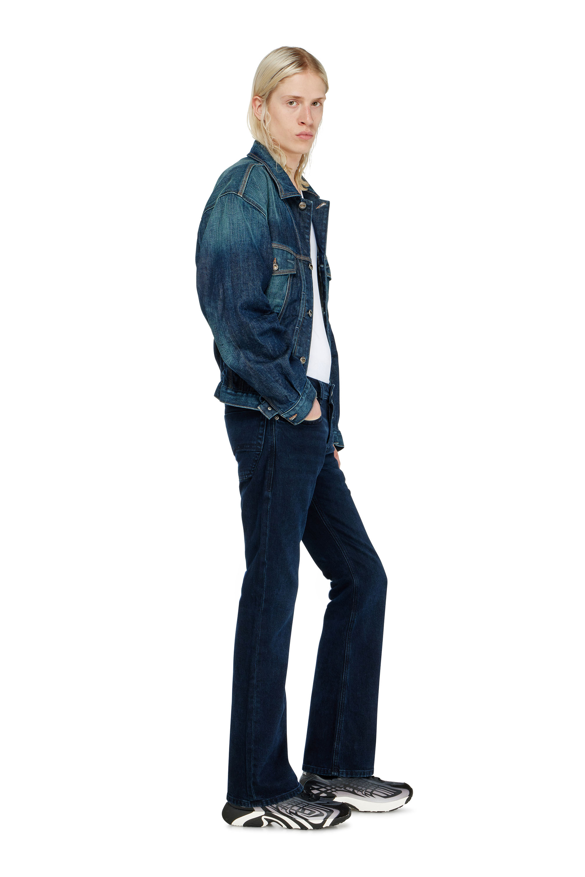 Diesel - Man's Bootcut Jeans 2007 Zatiny 0KBBJ, Dark Blue - 2