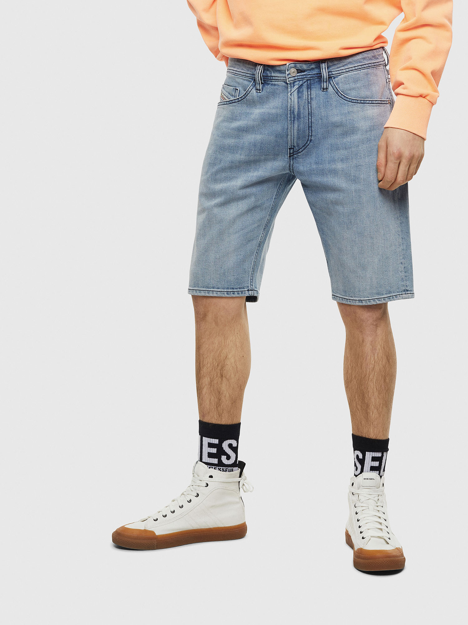 THOSHORT, Light Blue Diesel - THOSHORT, Light Blue - Shorts - Image 1