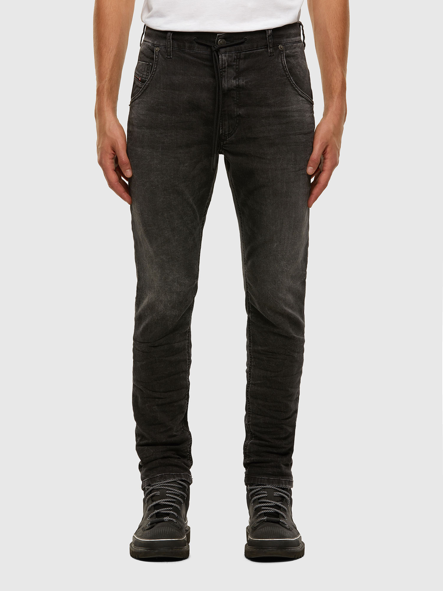 KROOLEY JoggJeans® 009FZ, Black/Dark grey Diesel - KROOLEY JoggJeans® 009FZ, Black/Dark grey - Jeans - Image 1