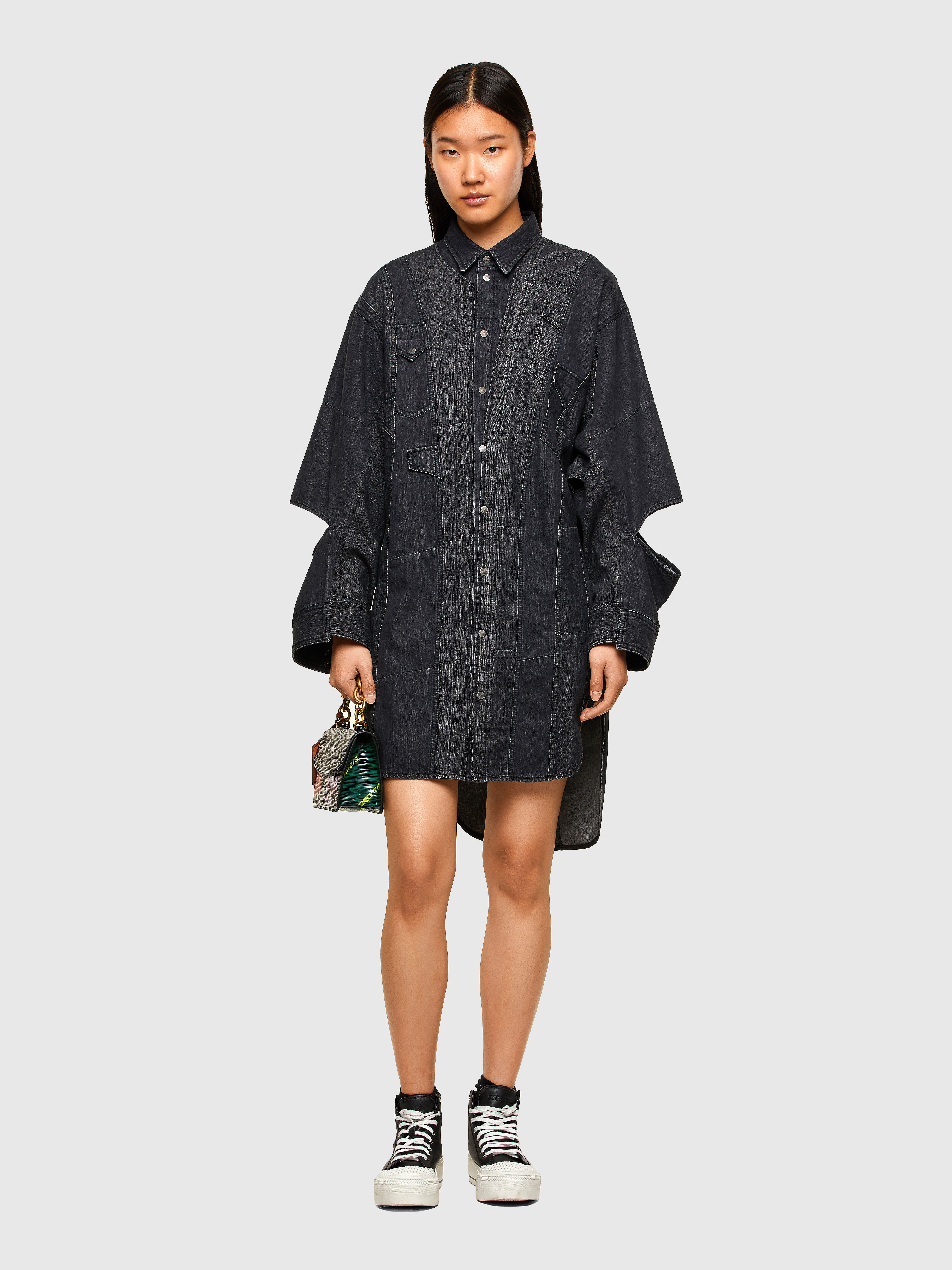 DE-BLANCLE, Black Diesel - DE-BLANCLE, Black - Dresses - Image 1