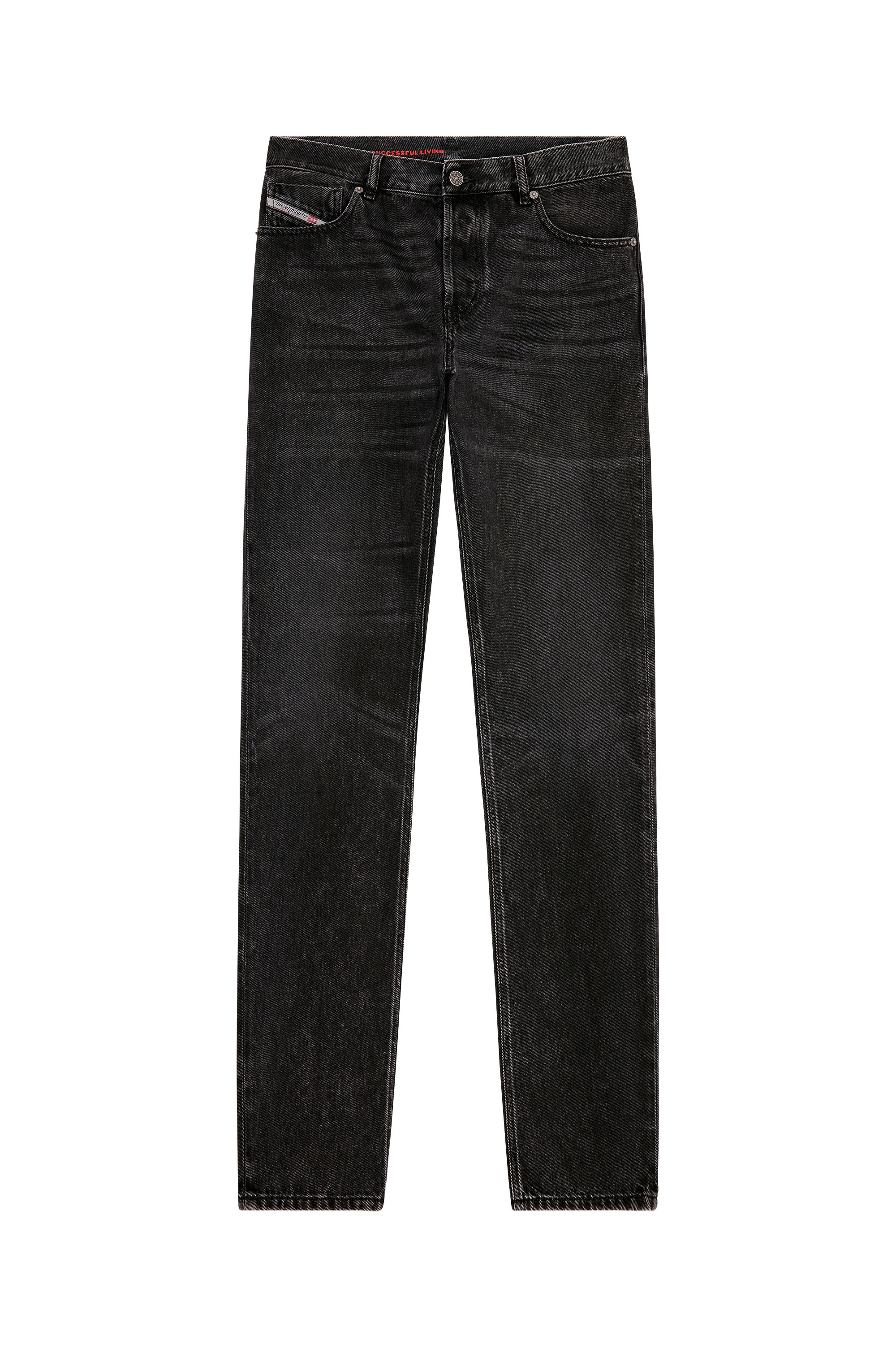 Diesel - 1995 09B88 Straight Jeans, Black/Dark grey - Image 5