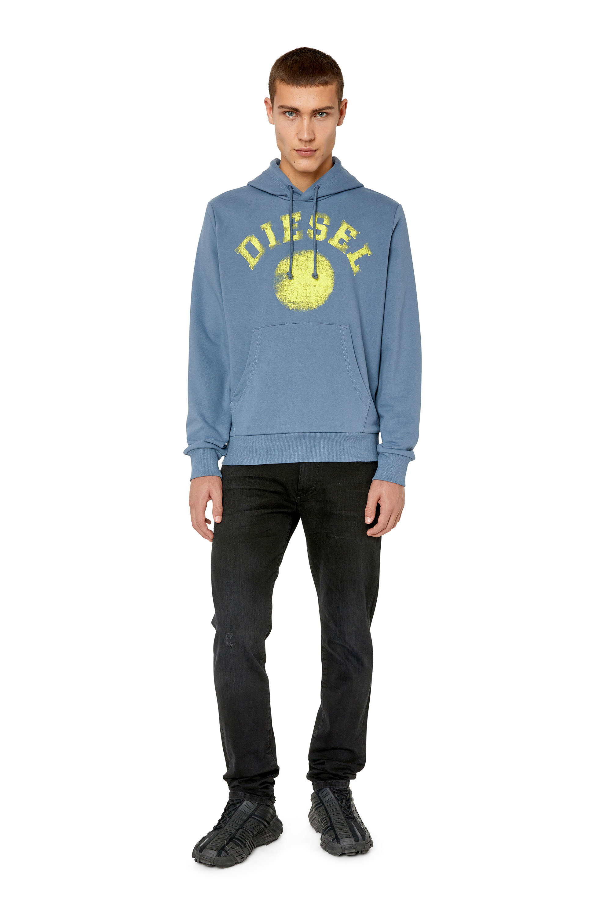 Diesel - S-GINN-HOOD-K30, Light Blue - Image 2