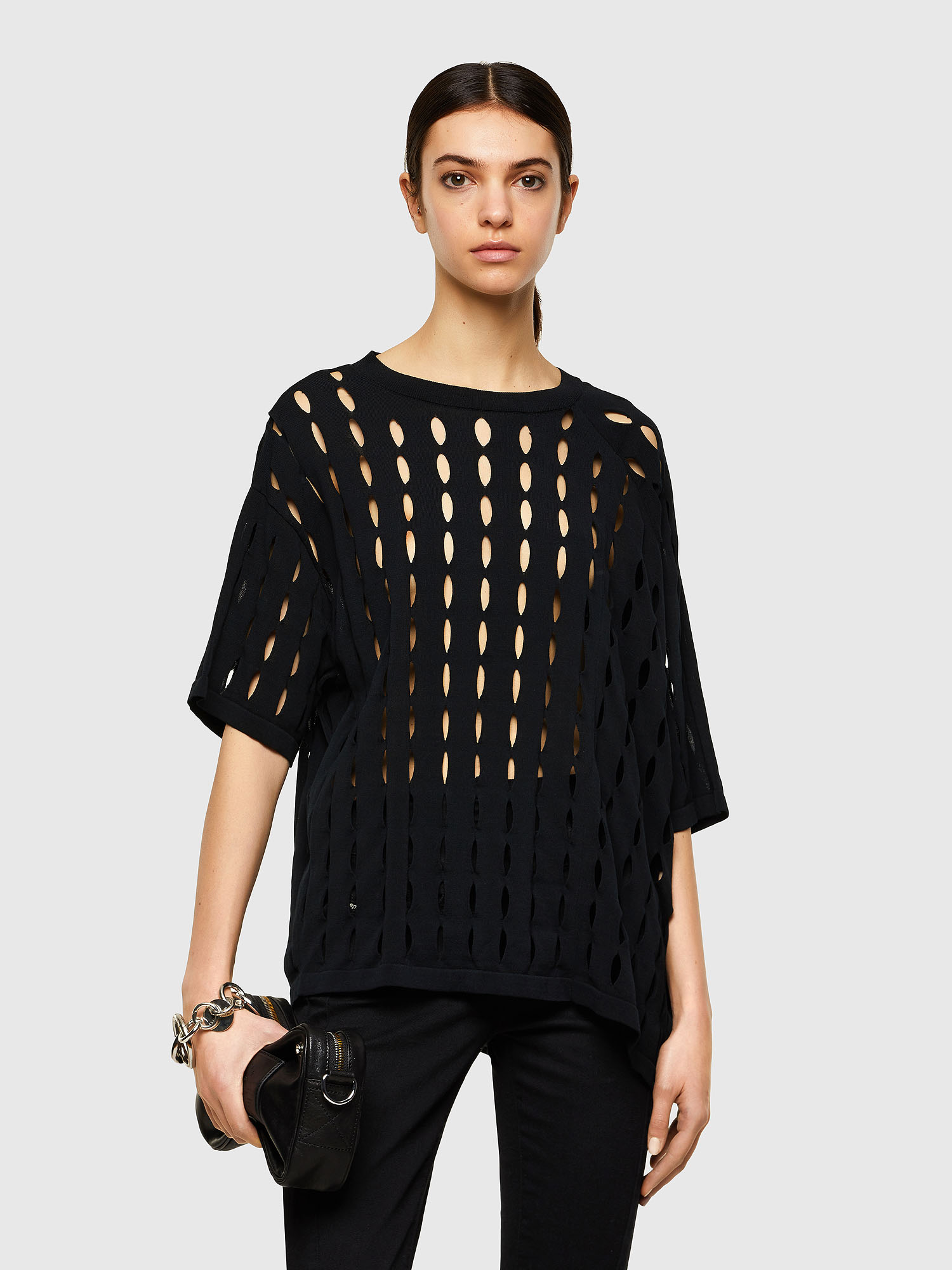 M-SILICON, Black Diesel - M-SILICON, Black - Knitwear - Image 1
