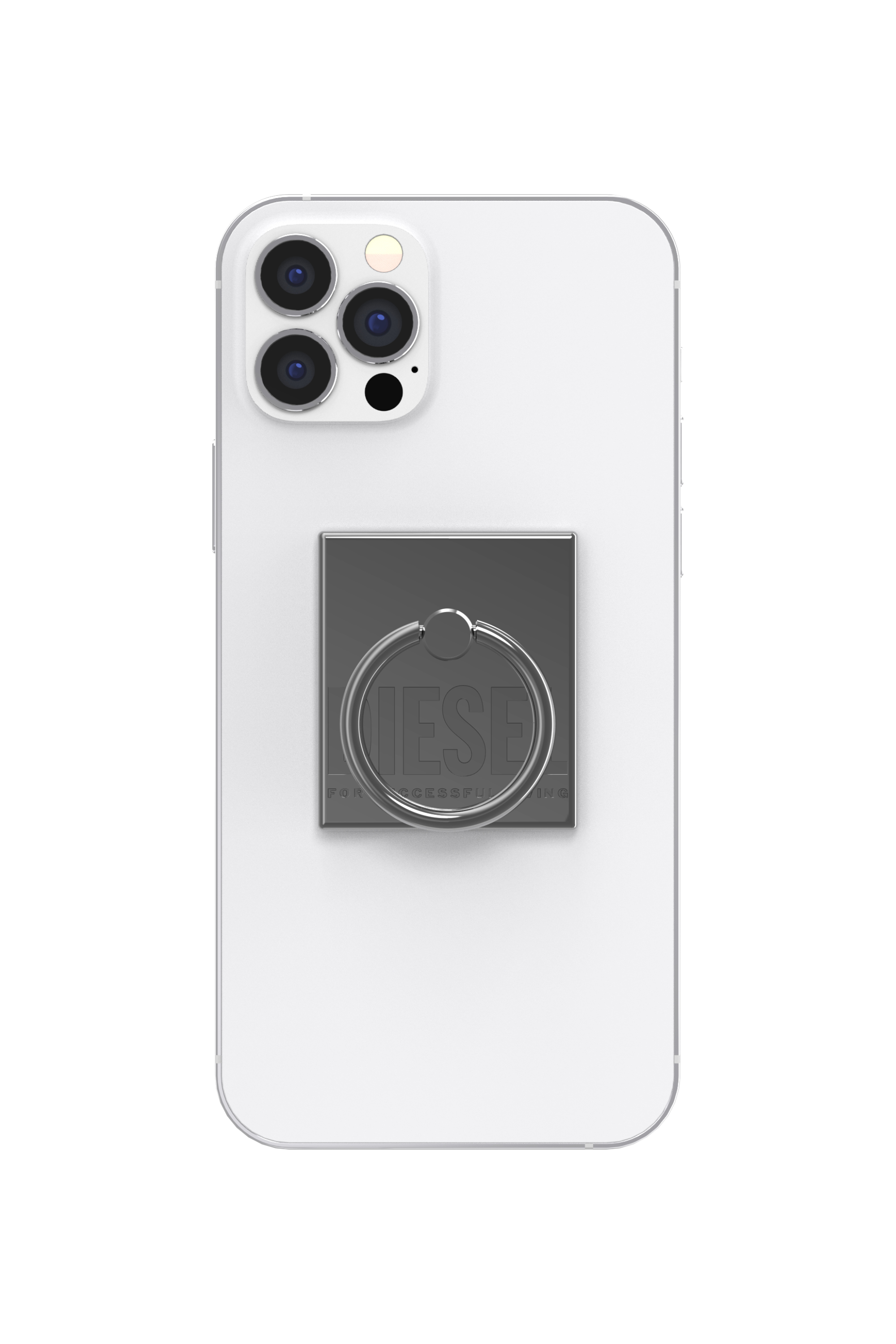 Diesel - 45841 RING STAND RING STAND, Unisex's Universal phone ring rectangle in Grey - 2