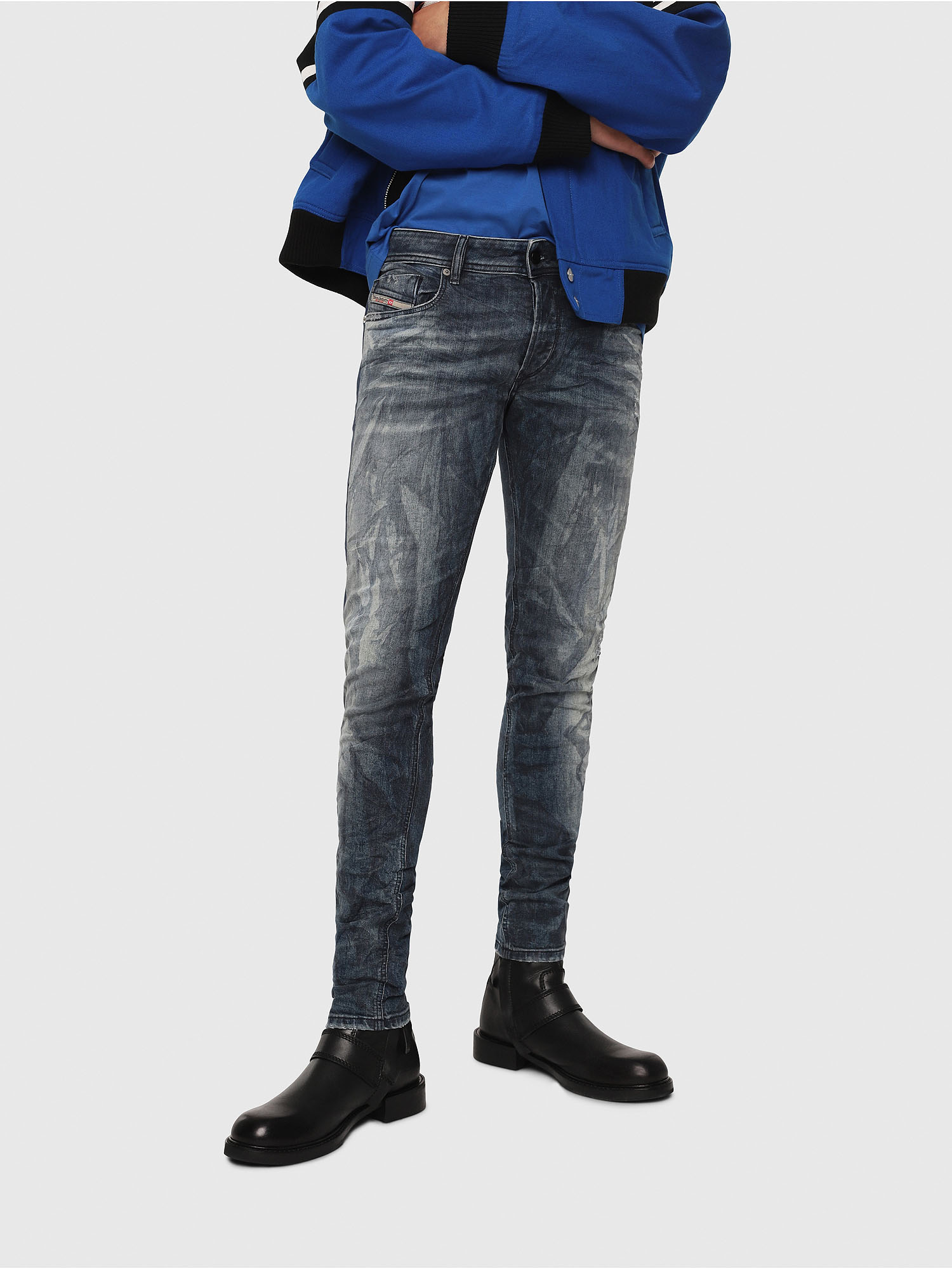 Sleenker 069DH, Dark Blue - Jeans