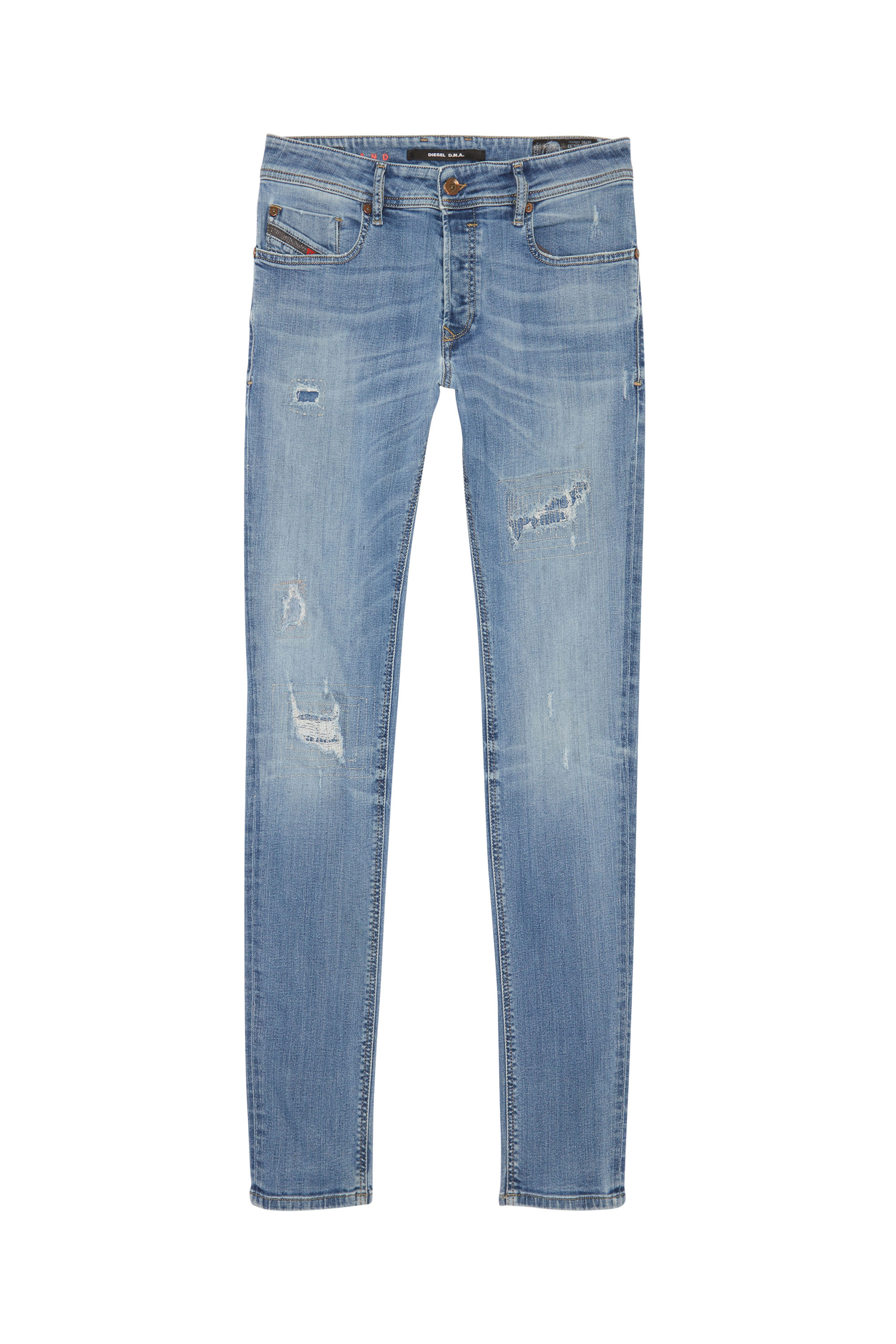 Diesel - Man's SLEENKER, Medium blue - 1