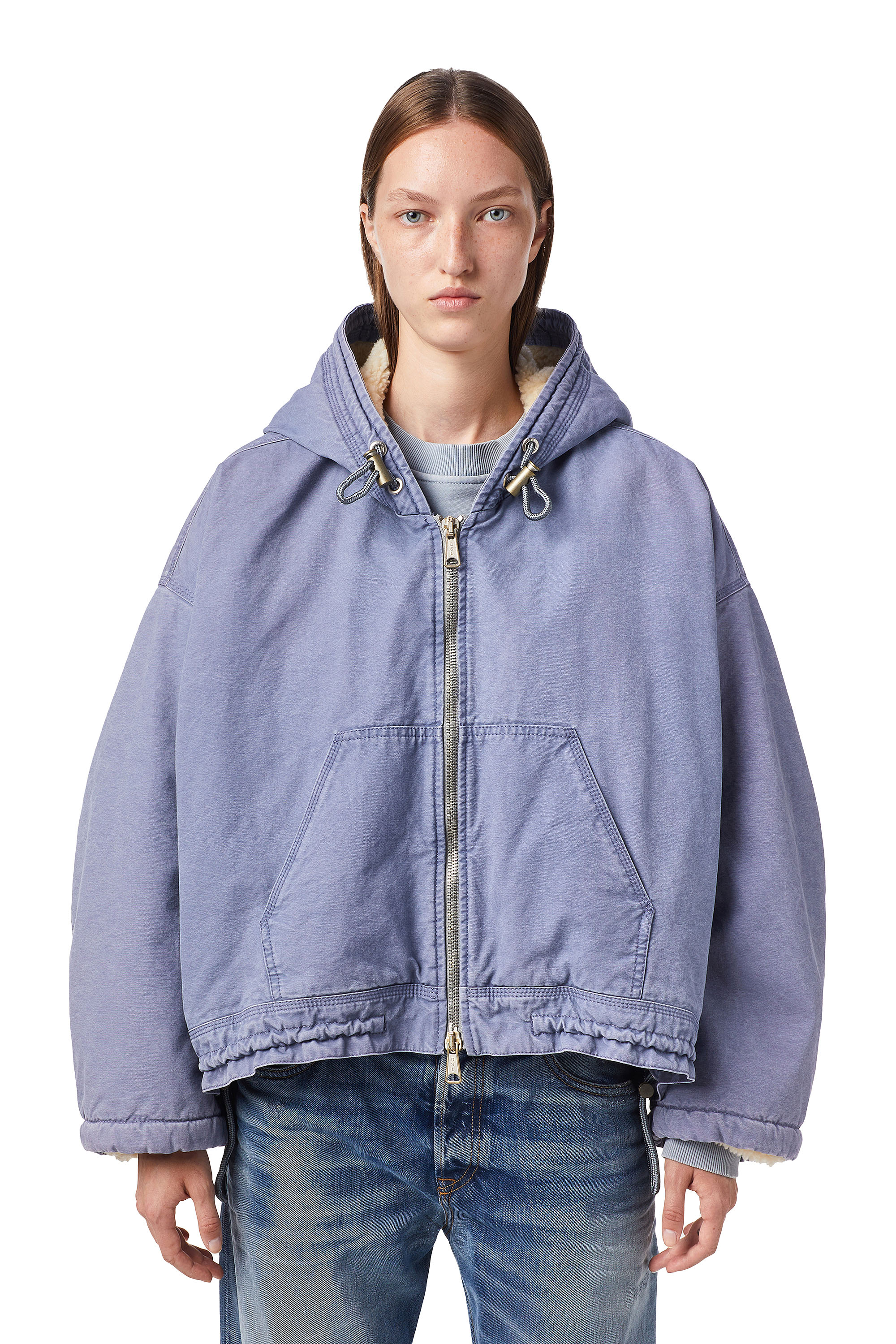 G-KIM, Light Blue Diesel - G-KIM, Light Blue - Jackets - Image 1