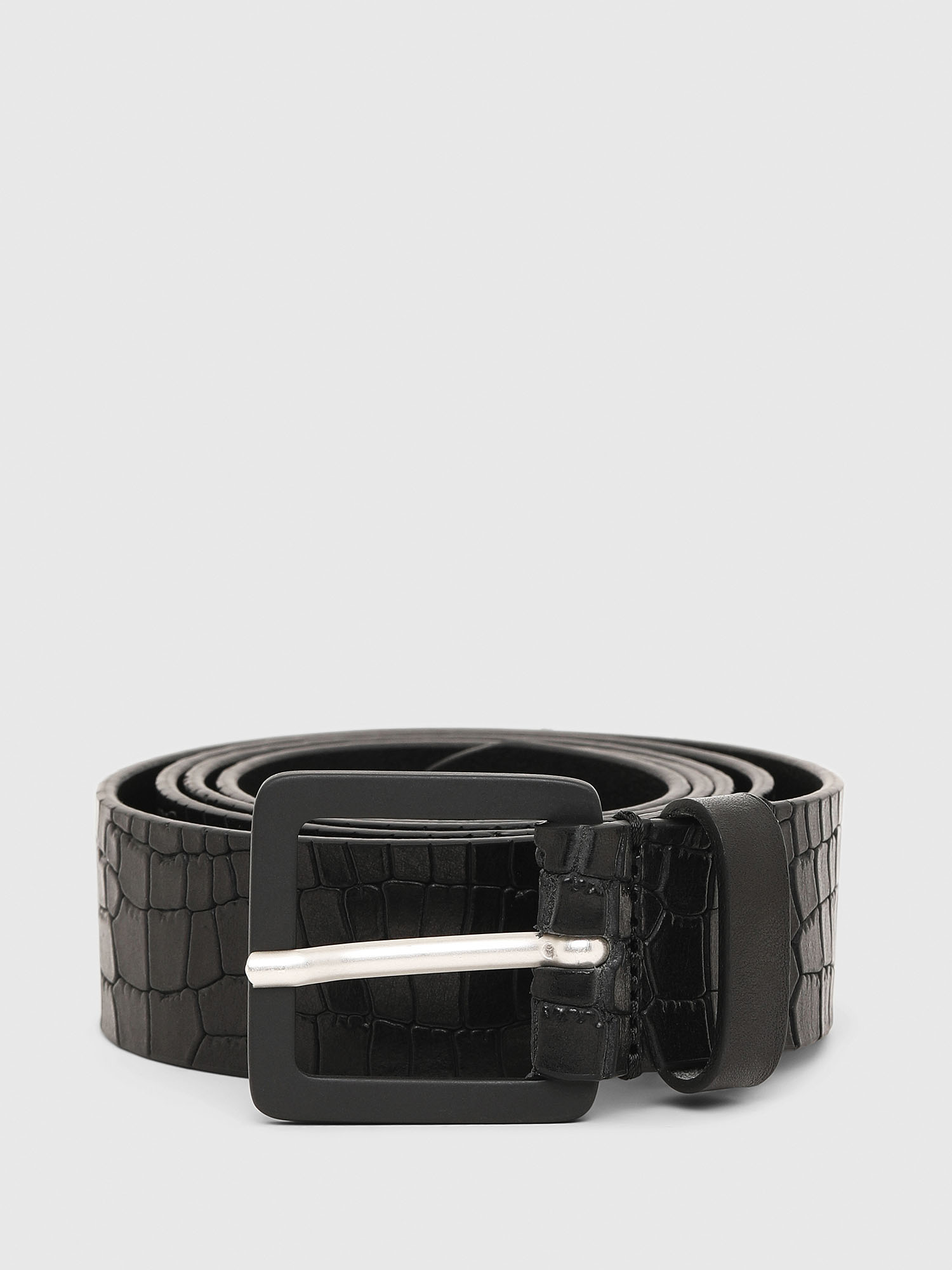 B-CROCLE, Black Diesel - B-CROCLE, Black - Belts - Image 1