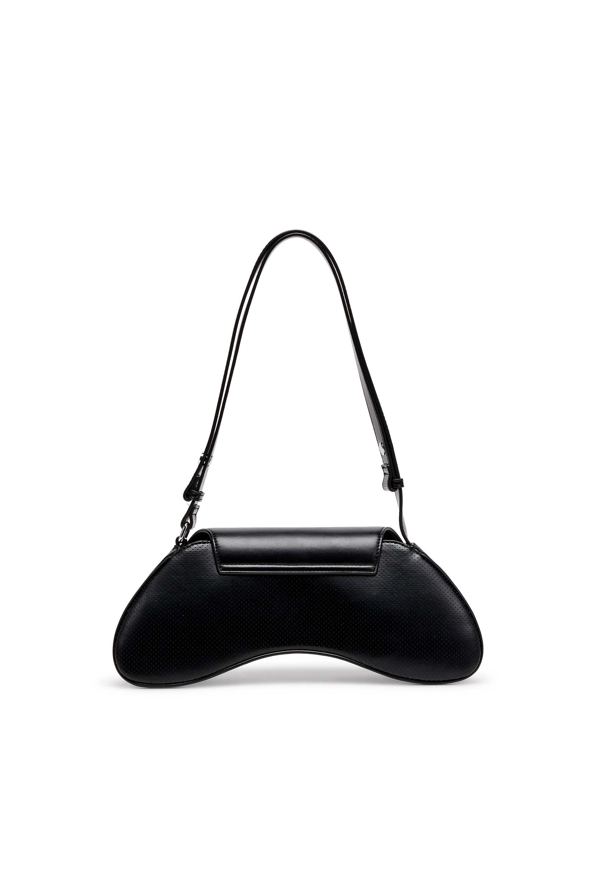 Diesel - PLAY CROSSBODY, Woman's Play - Crossbody bag in quilted perforated PU in Black - 2