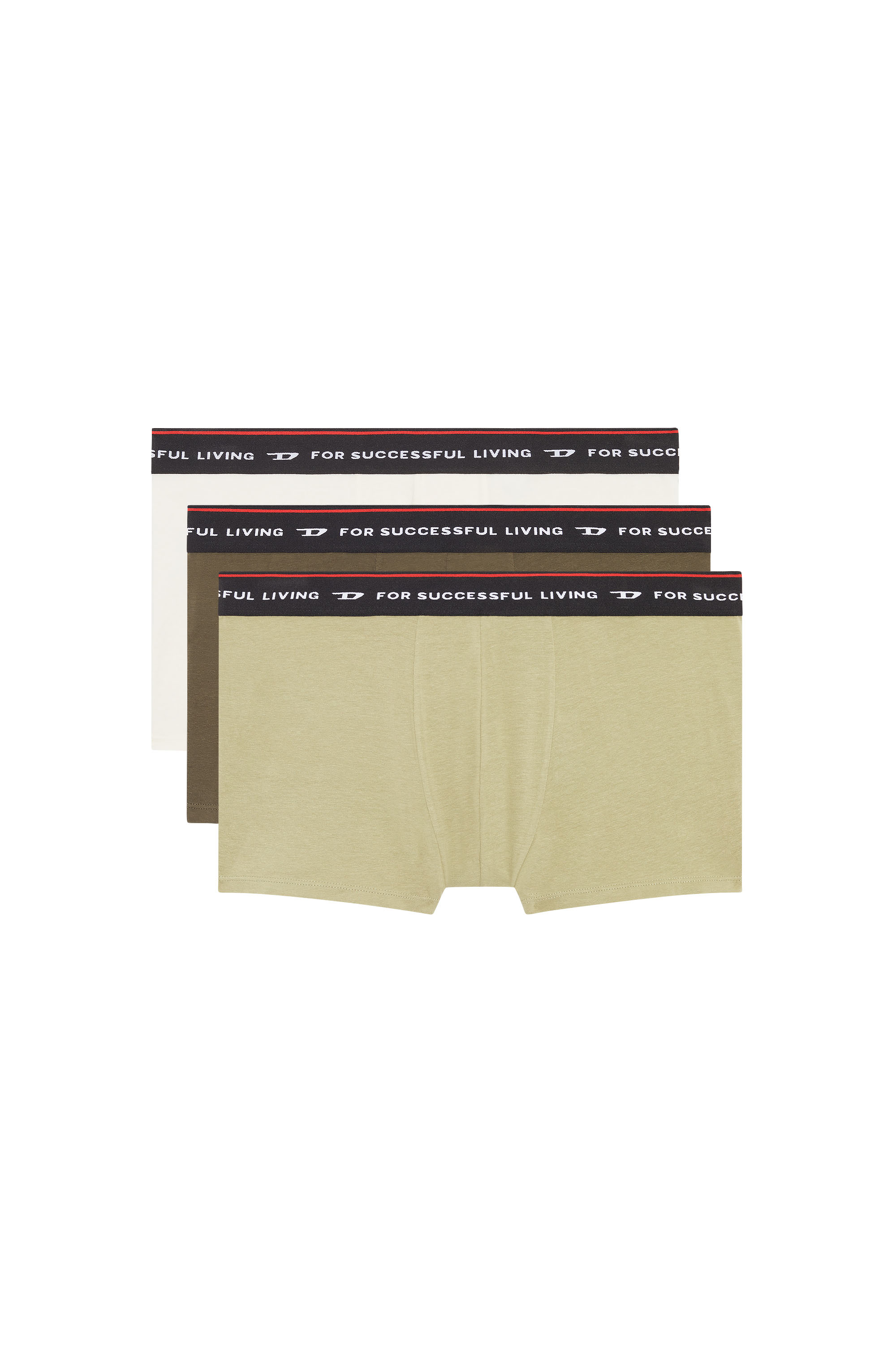 UMBX-DAMIENTHREEPACK, Beige/Brown - Trunks