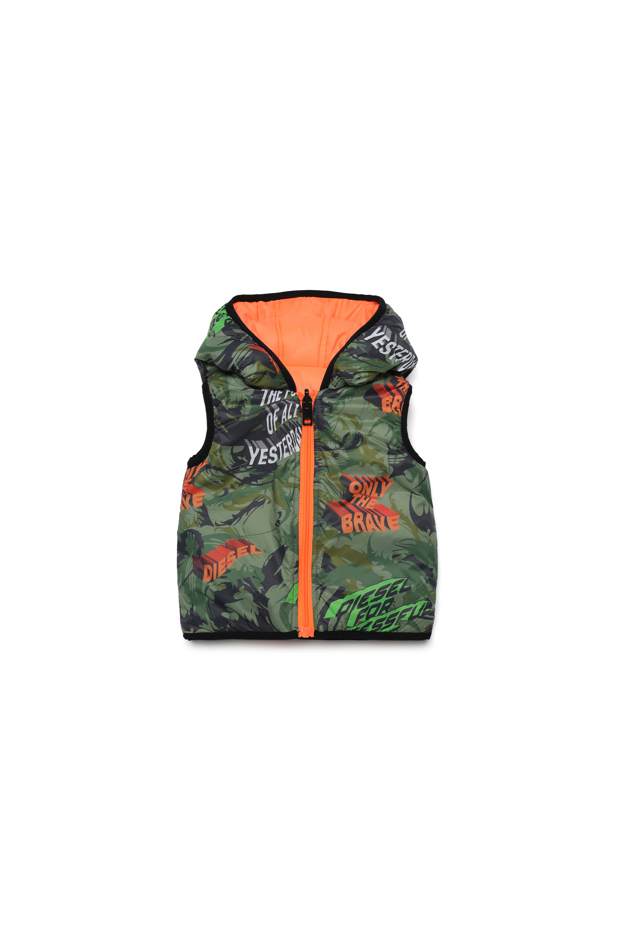 JABBYB, Green/Orange Diesel - JABBYB, Green/Orange - Jackets - Image 1
