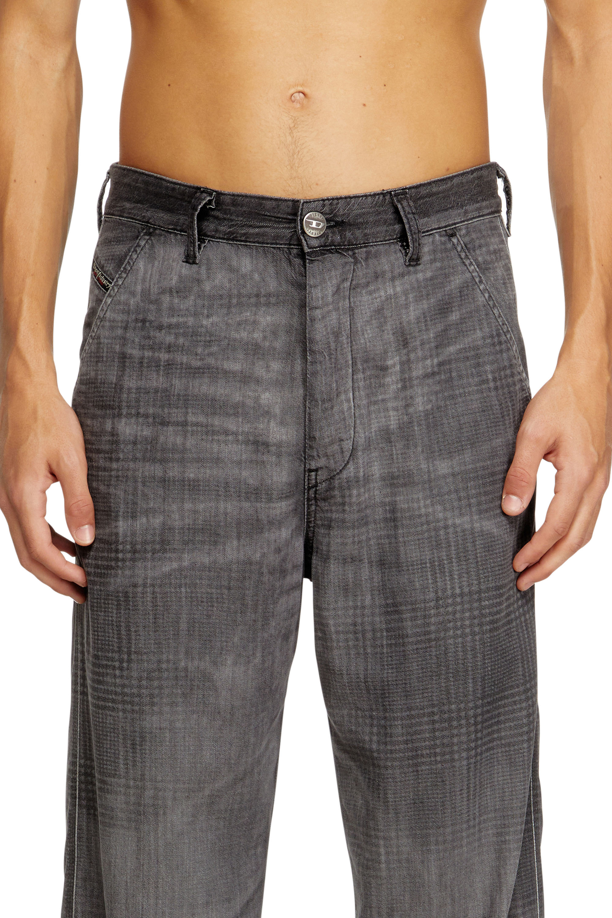 Diesel - Unisex's Regular Jeans D-Phant-chino 068UJ, Grey - 5