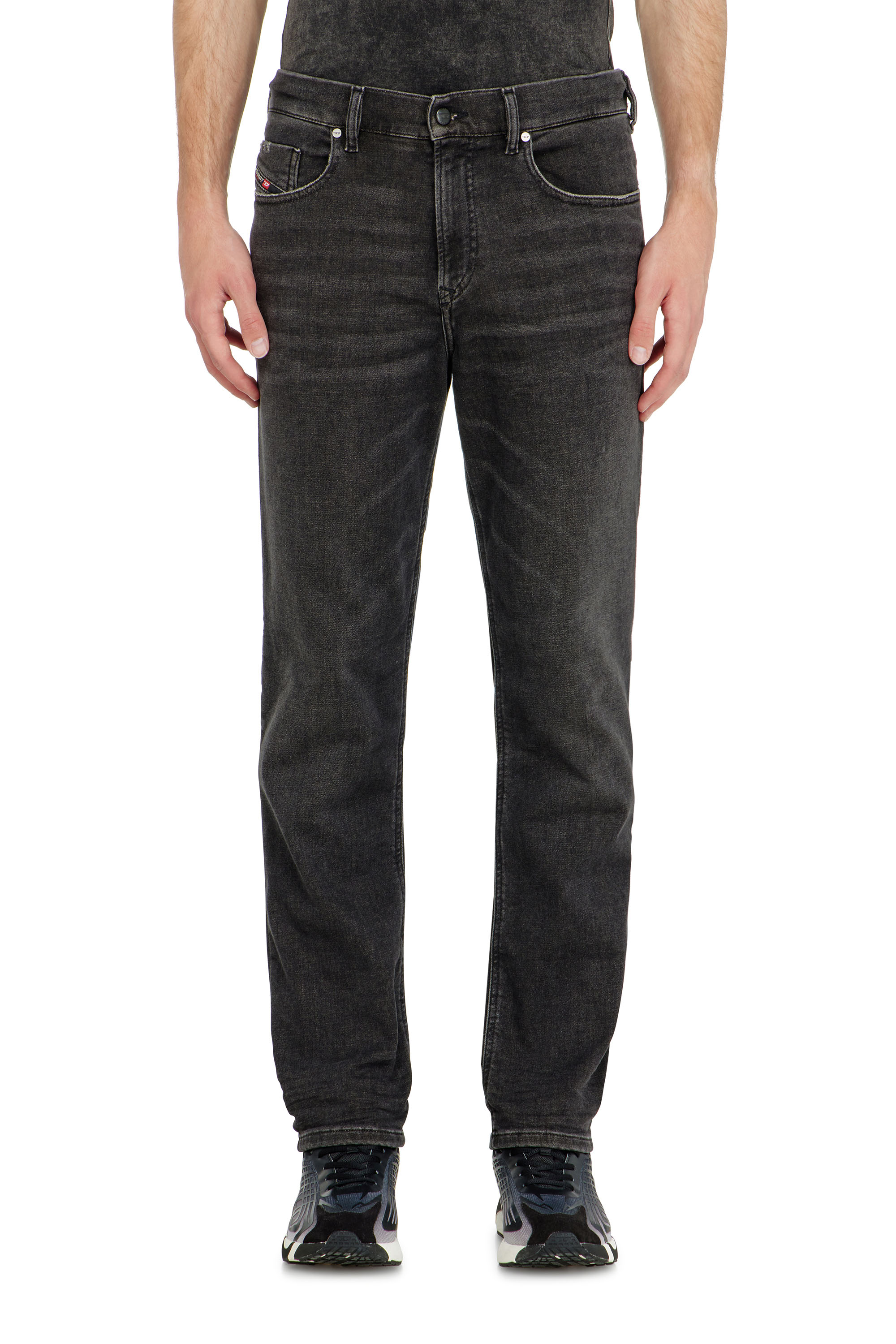 Diesel - Man's Regular 2090 D-Veekley Joggjeans&reg; 09P92, Black/Dark grey - 3