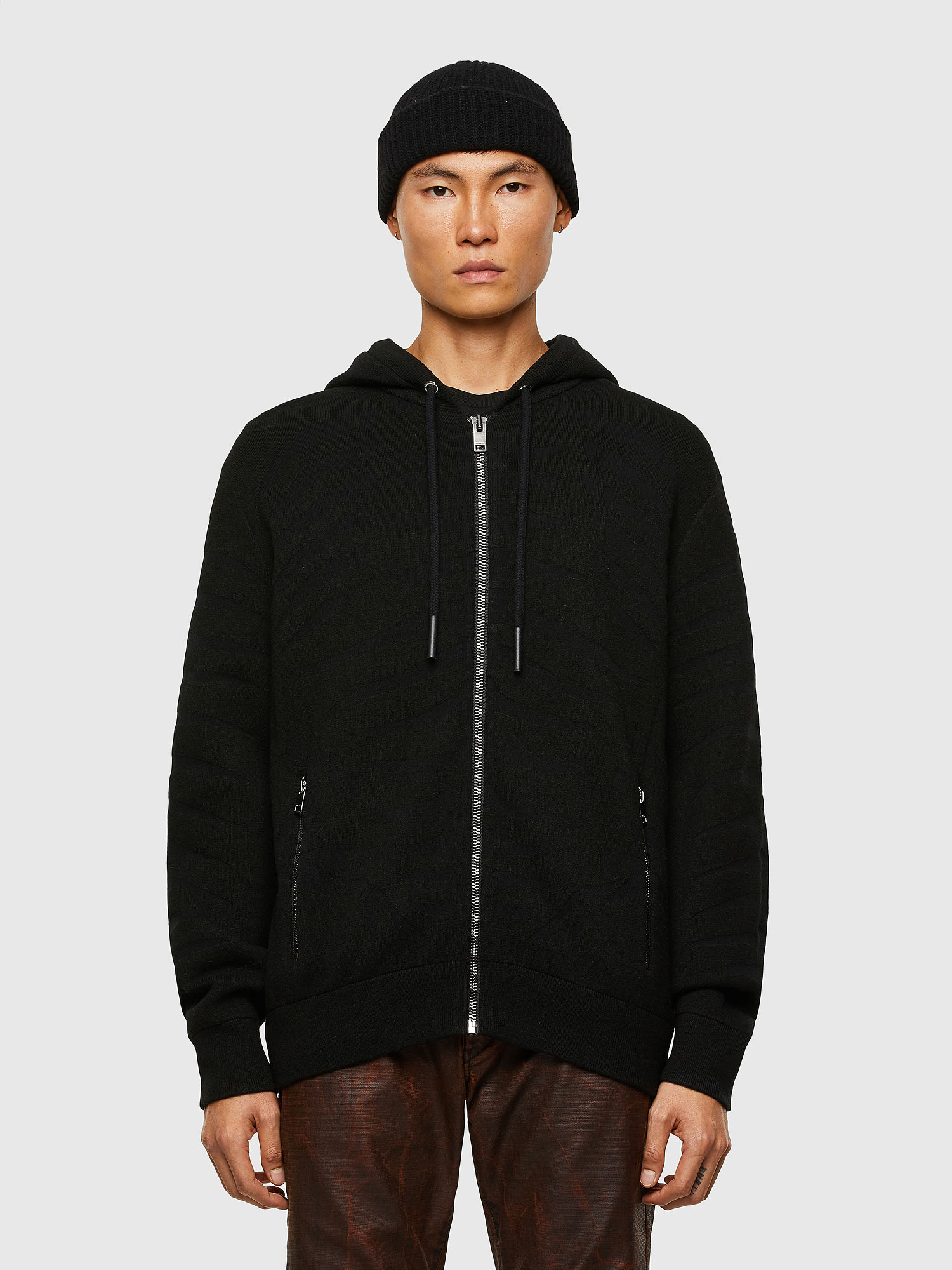 K-ALAMAN, Black Diesel - K-ALAMAN, Black - Knitwear - Image 1