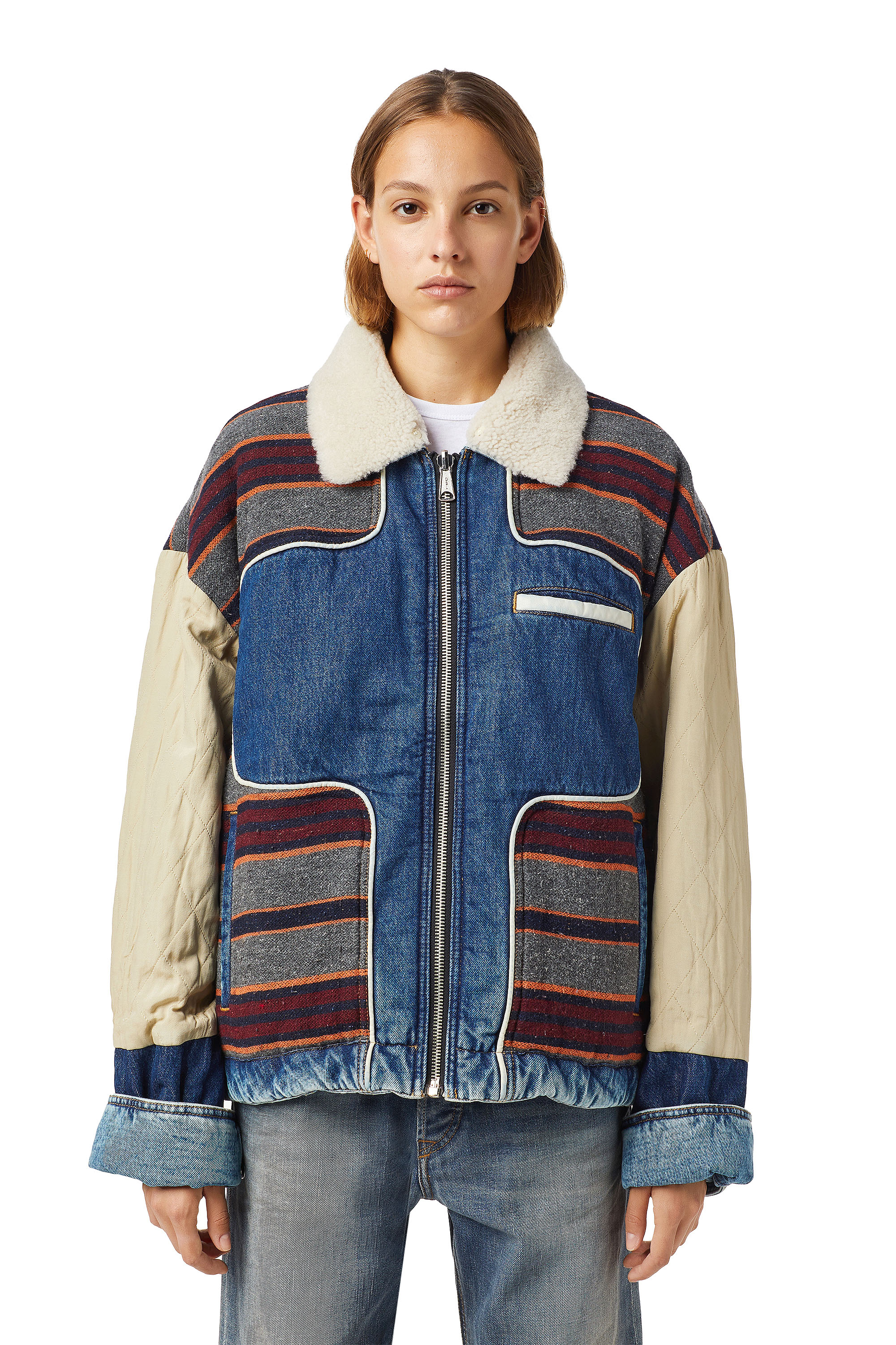 DE-FUBY-SP, Medium blue Diesel - DE-FUBY-SP, Medium blue - Winter Jackets - Image 1