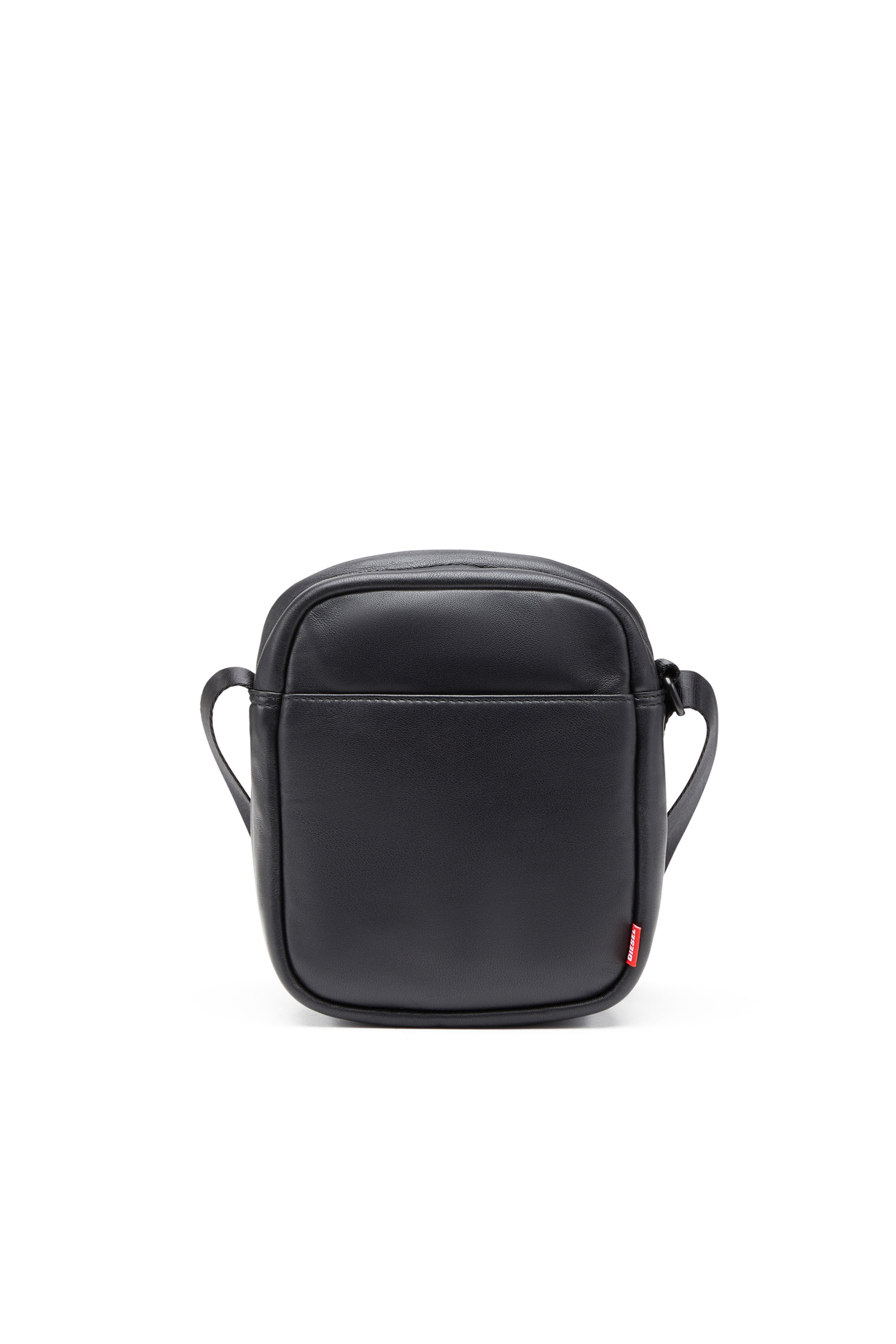 Men's Rave Crossbody - Leather crossbody with embossed D logo