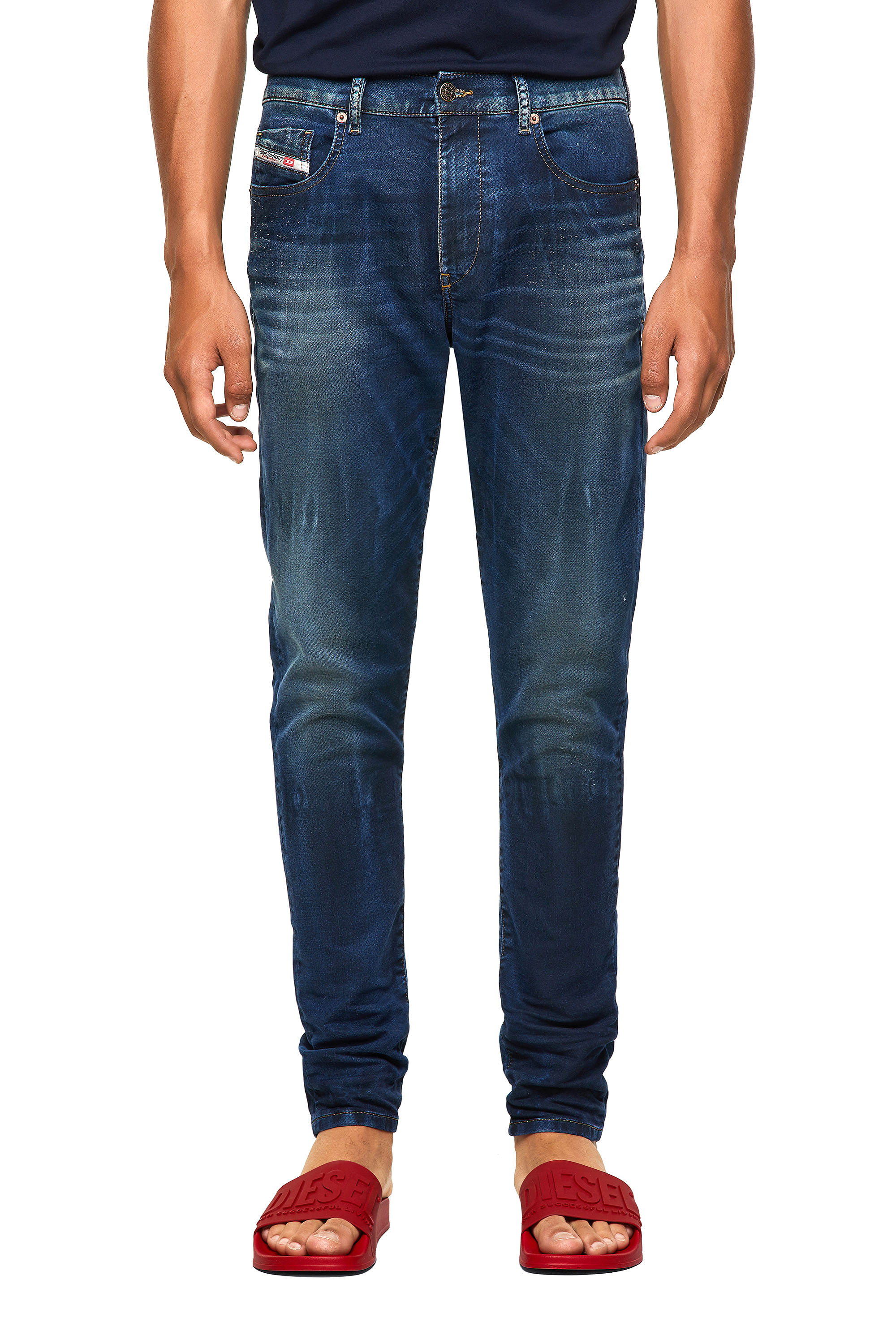 D-Strukt JoggJeans® 069WR, Dark Blue Diesel - D-Strukt JoggJeans® 069WR, Dark Blue - Jeans - Image 1