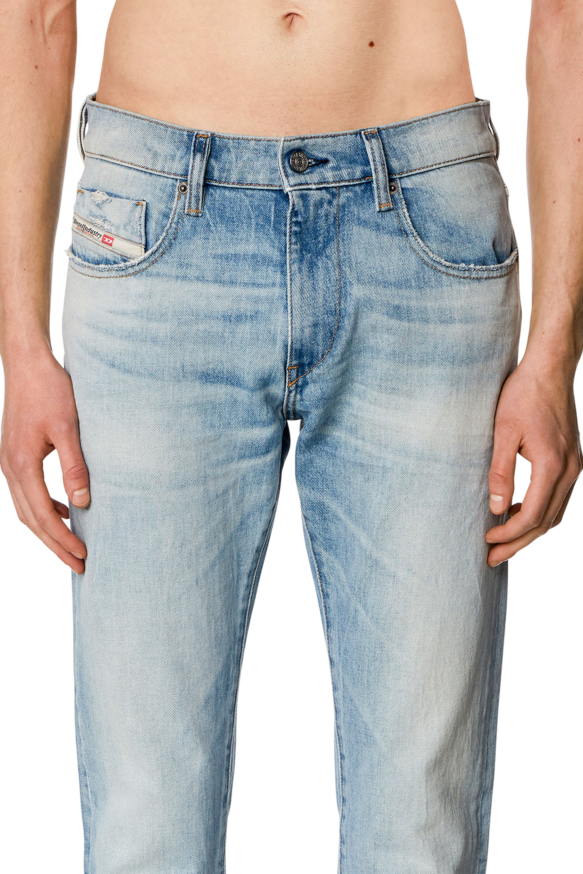 Calça jeans masculina D-Strukt da Diesel, Denim, 34W x 32L