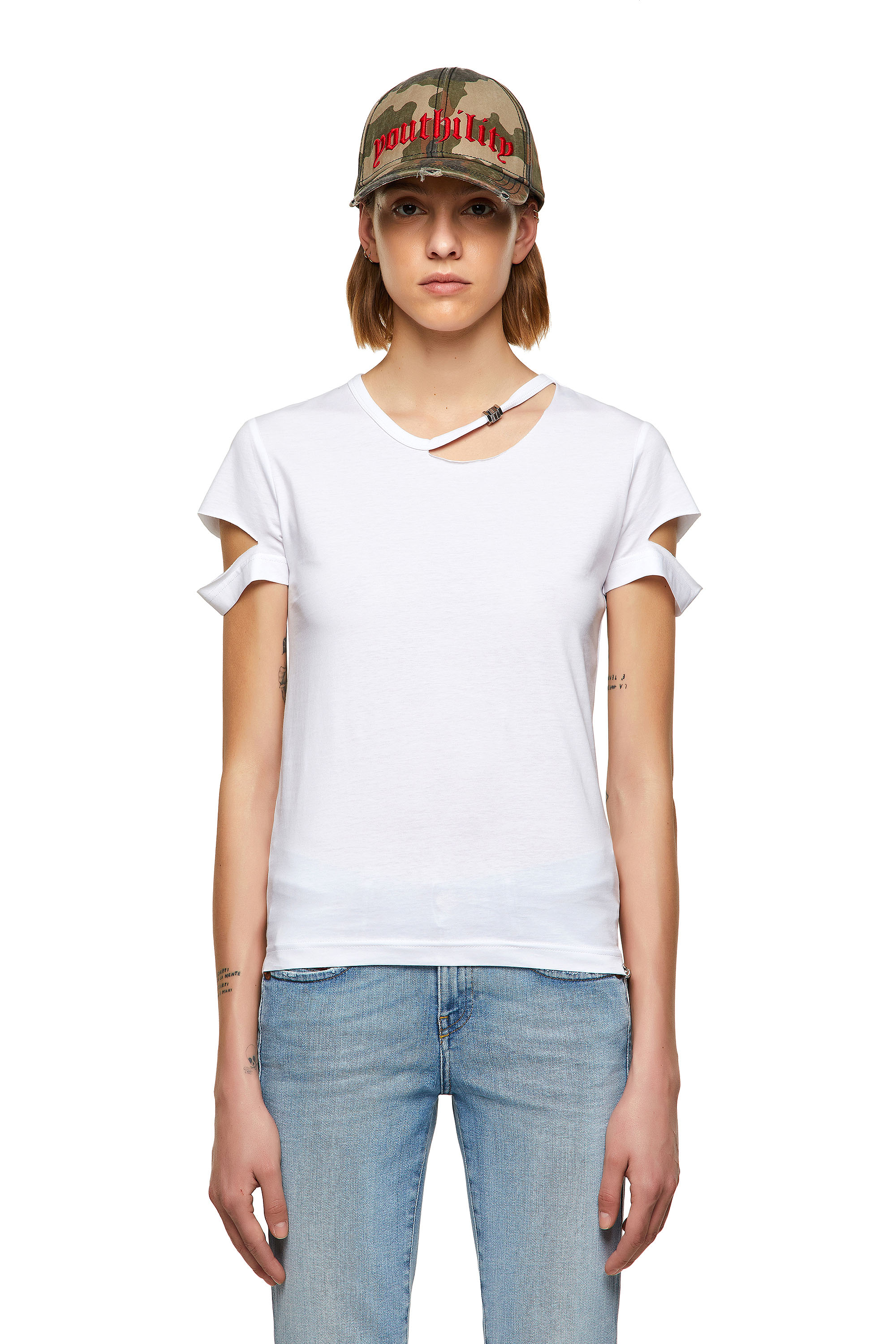 T-BULLOCK, White Diesel - T-BULLOCK, White - Tops - Image 1