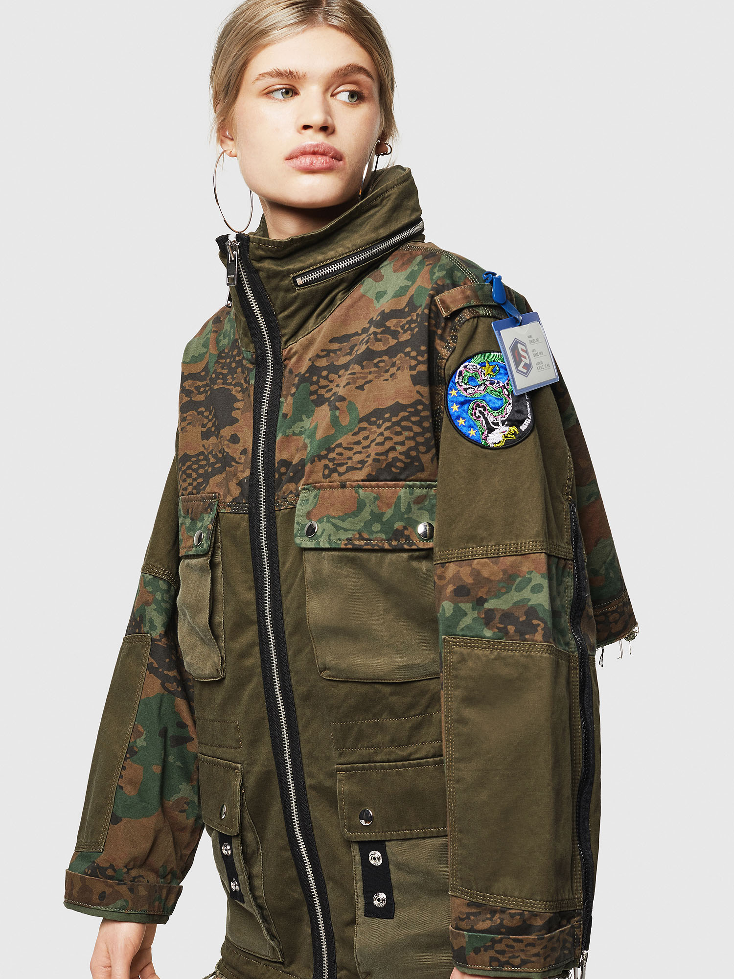 G-LEE-C, Military Green Diesel - G-LEE-C, Military Green - Jackets - Image 1