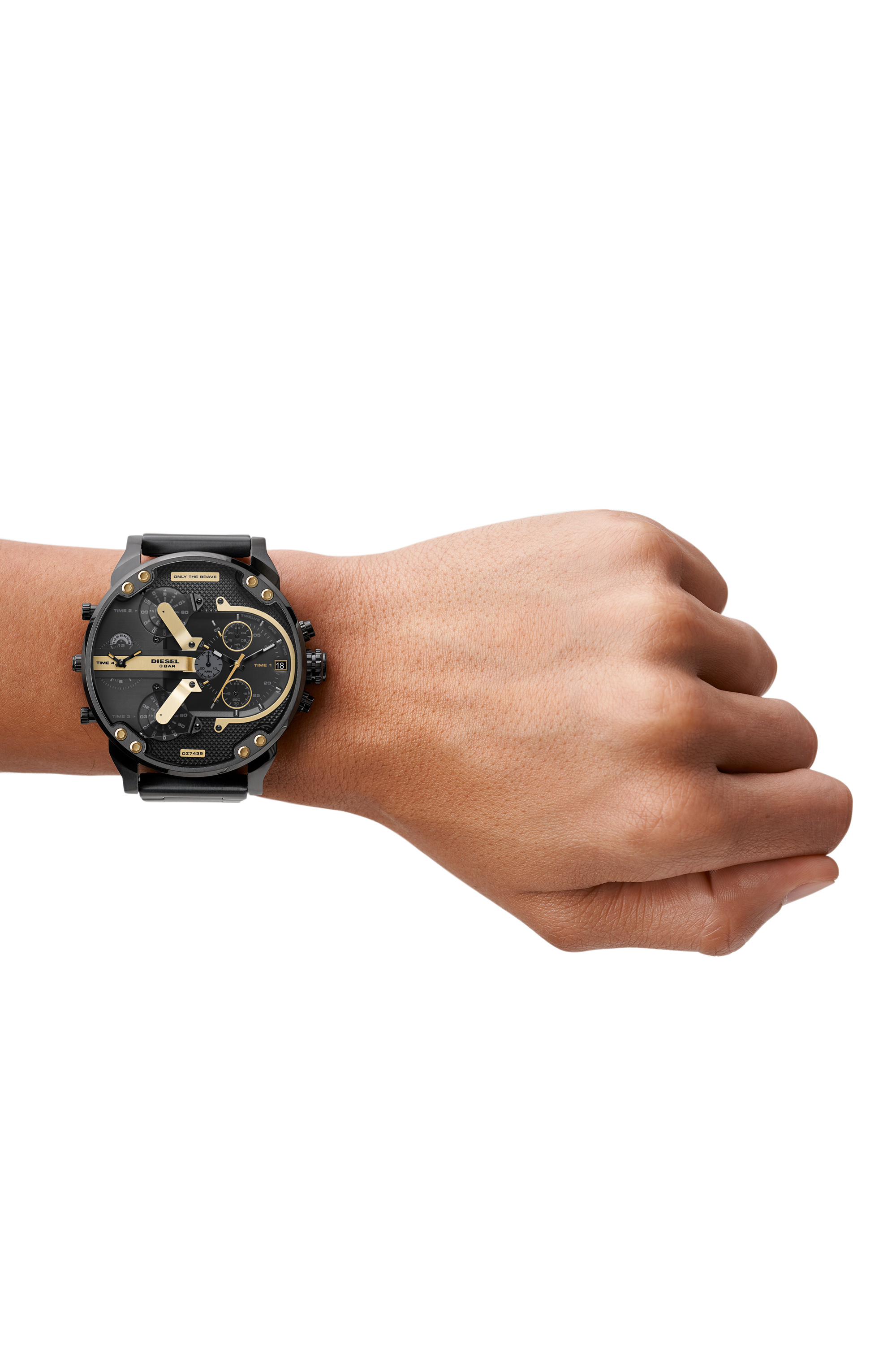 Mr Daddy Men's Watches: analog, gold, silver | Diesel®