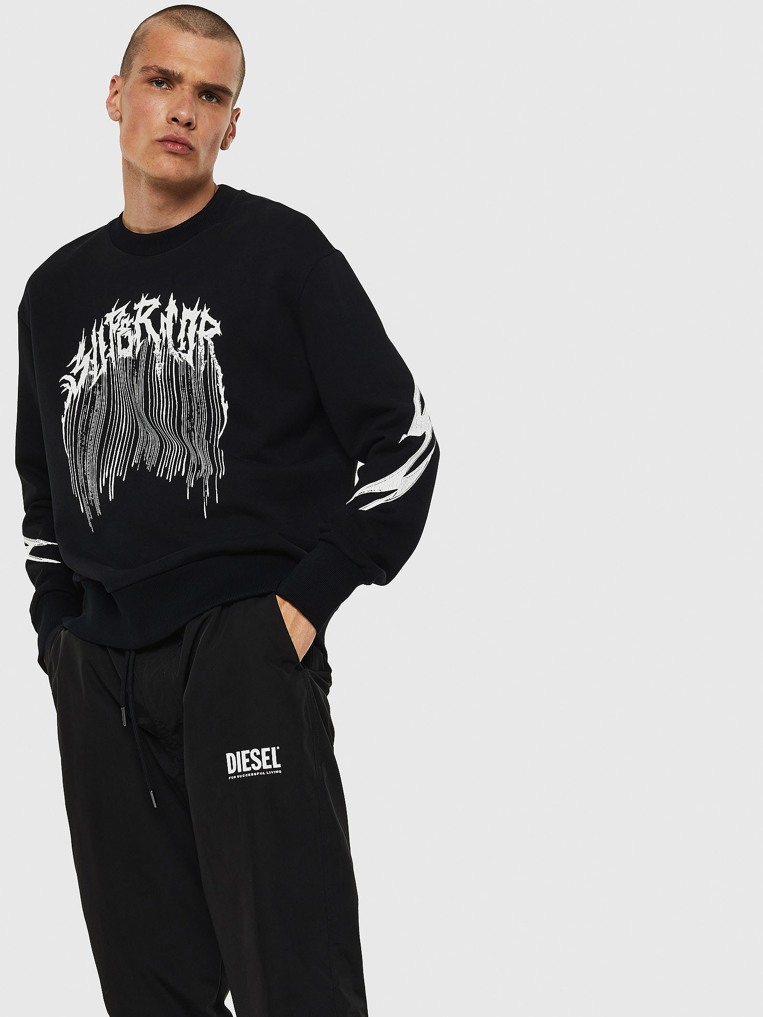 S-BAY-B10, Black Diesel - S-BAY-B10, Black - Sweaters - Image 1