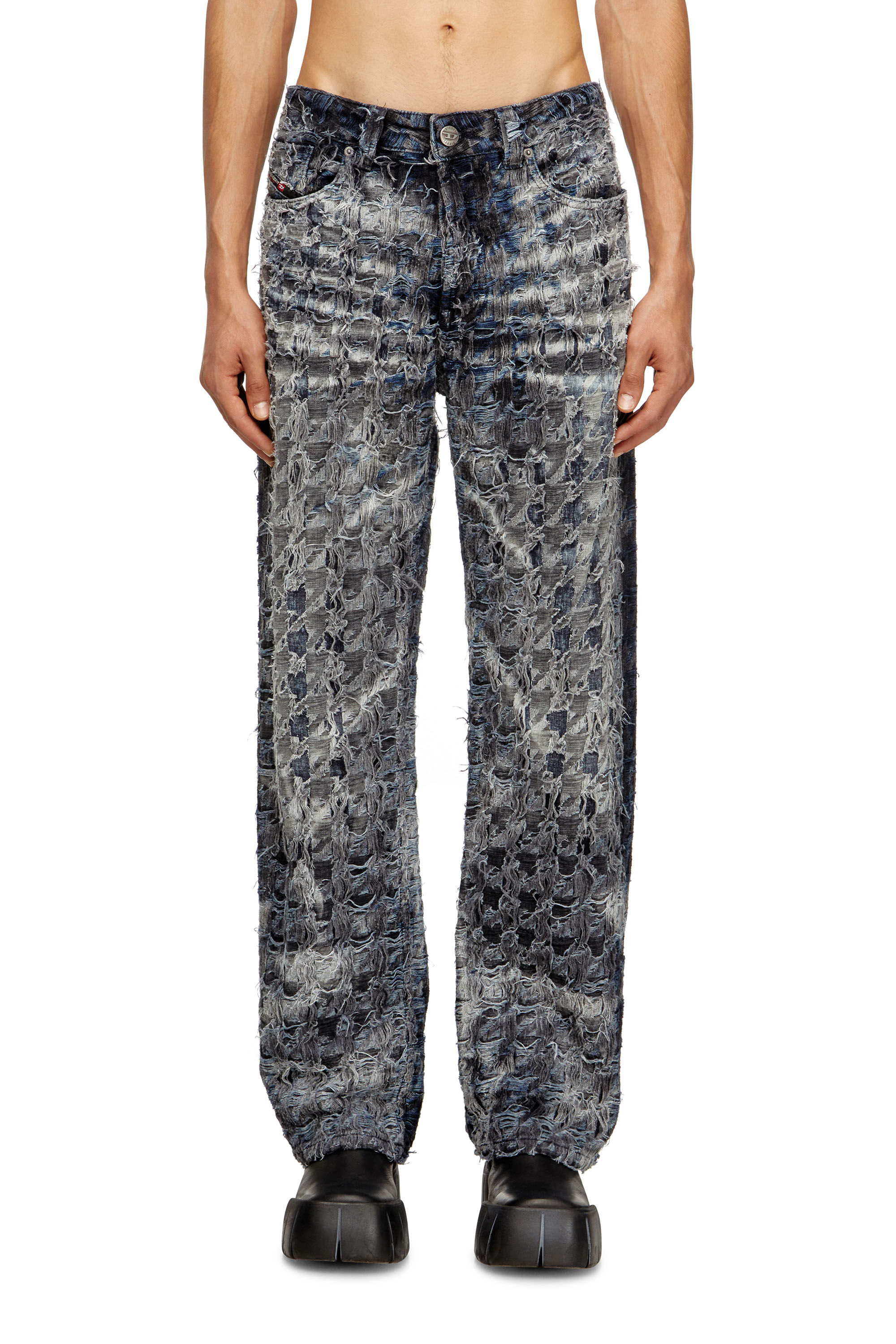 Diesel - Man's Relaxed Jeans 1980 D-Eeper 0CEBL, Dark Blue - 1
