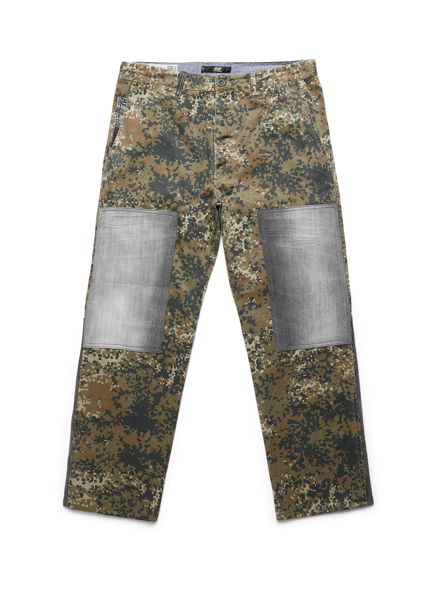 D-ONT-HURT-ME, Green Camouflage Diesel - D-ONT-HURT-ME, Green Camouflage - Pants - Image 1