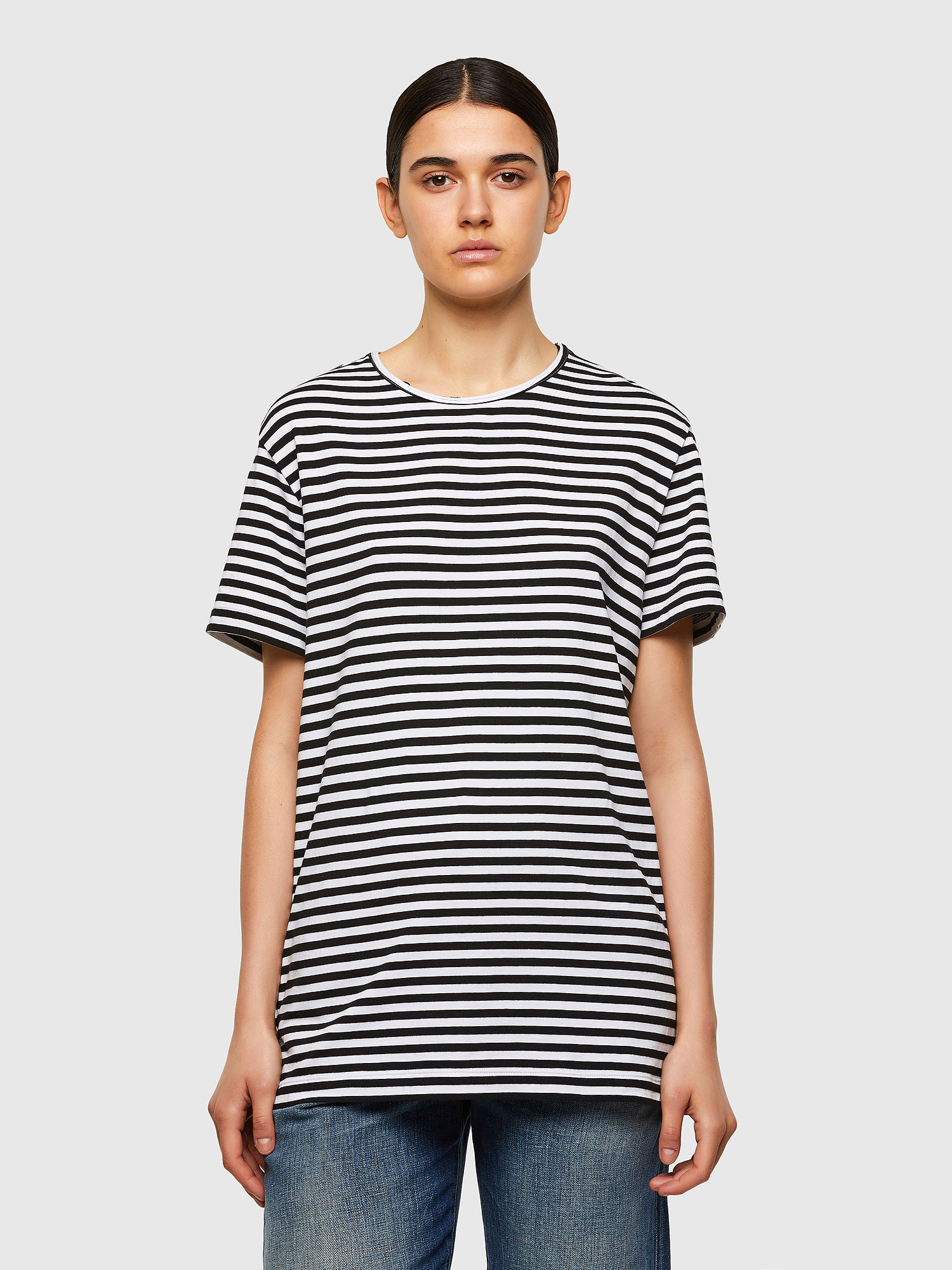 T-BRARIA, Black/White Diesel - T-BRARIA, Black/White - Tops - Image 1