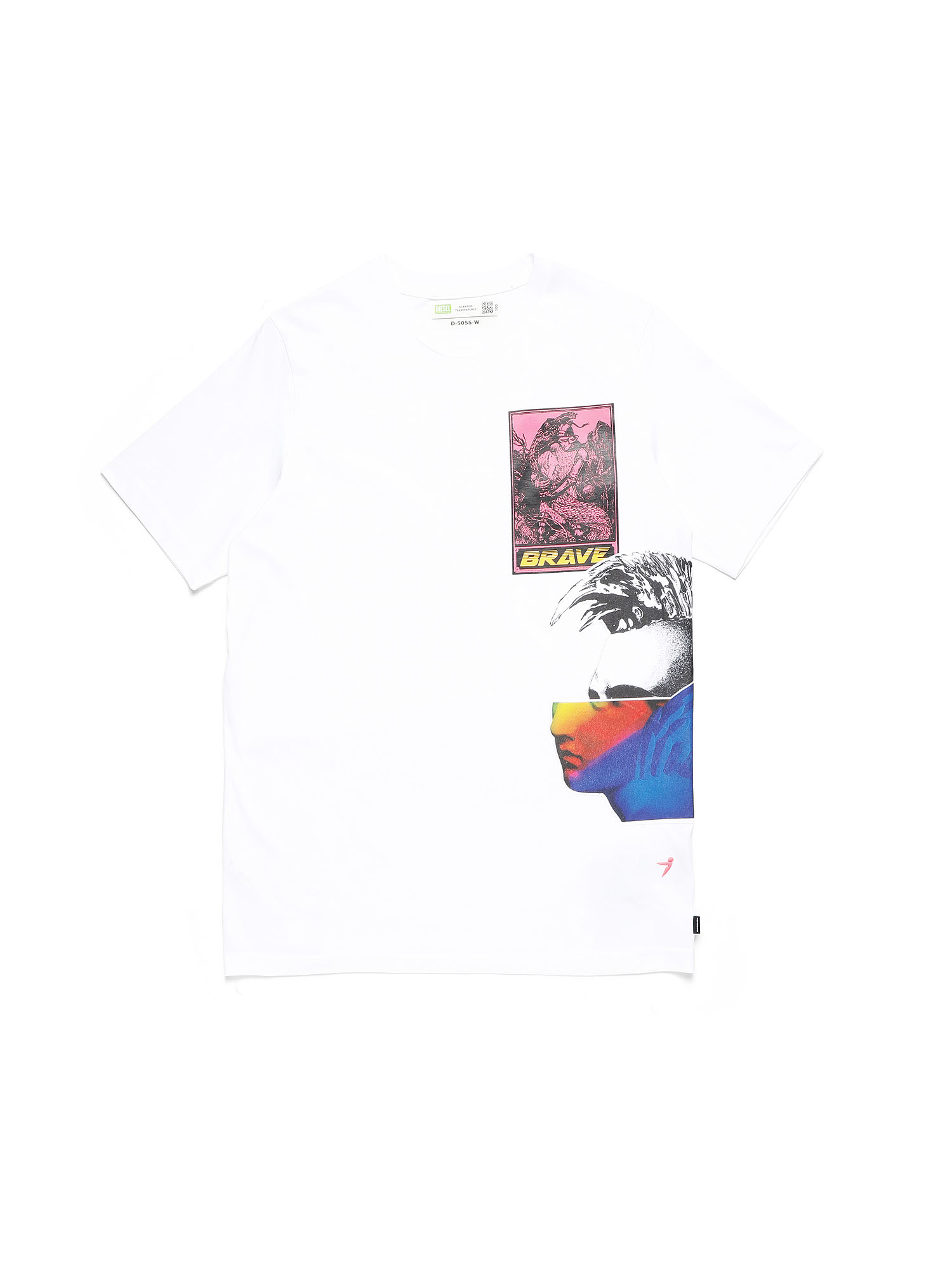 D-5055-W, White Diesel - D-5055-W, White - T-Shirts - Image 1