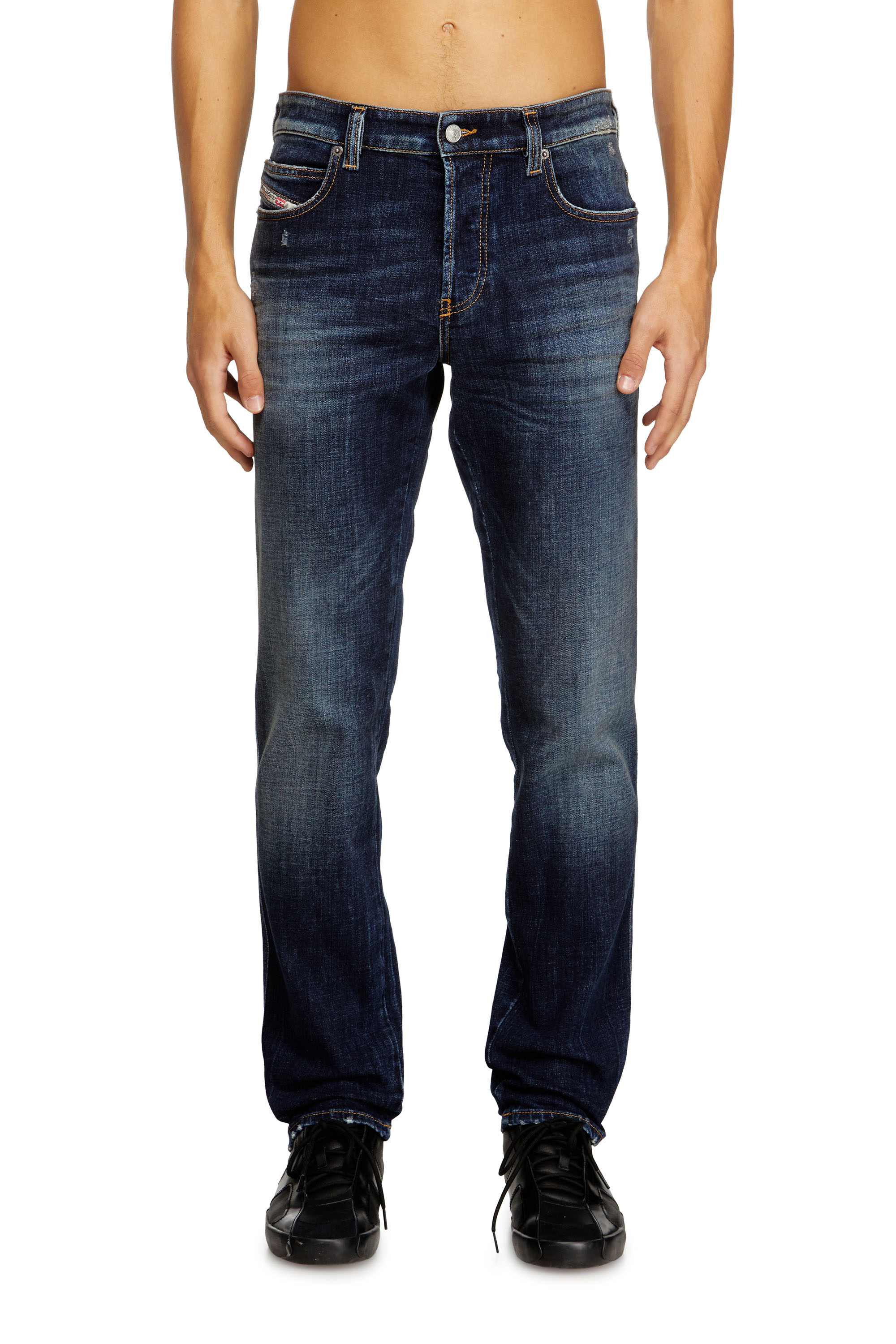 Diesel - Man's Slim Jeans 1993 D-Vyl 0ADBN, Dark Blue - 3
