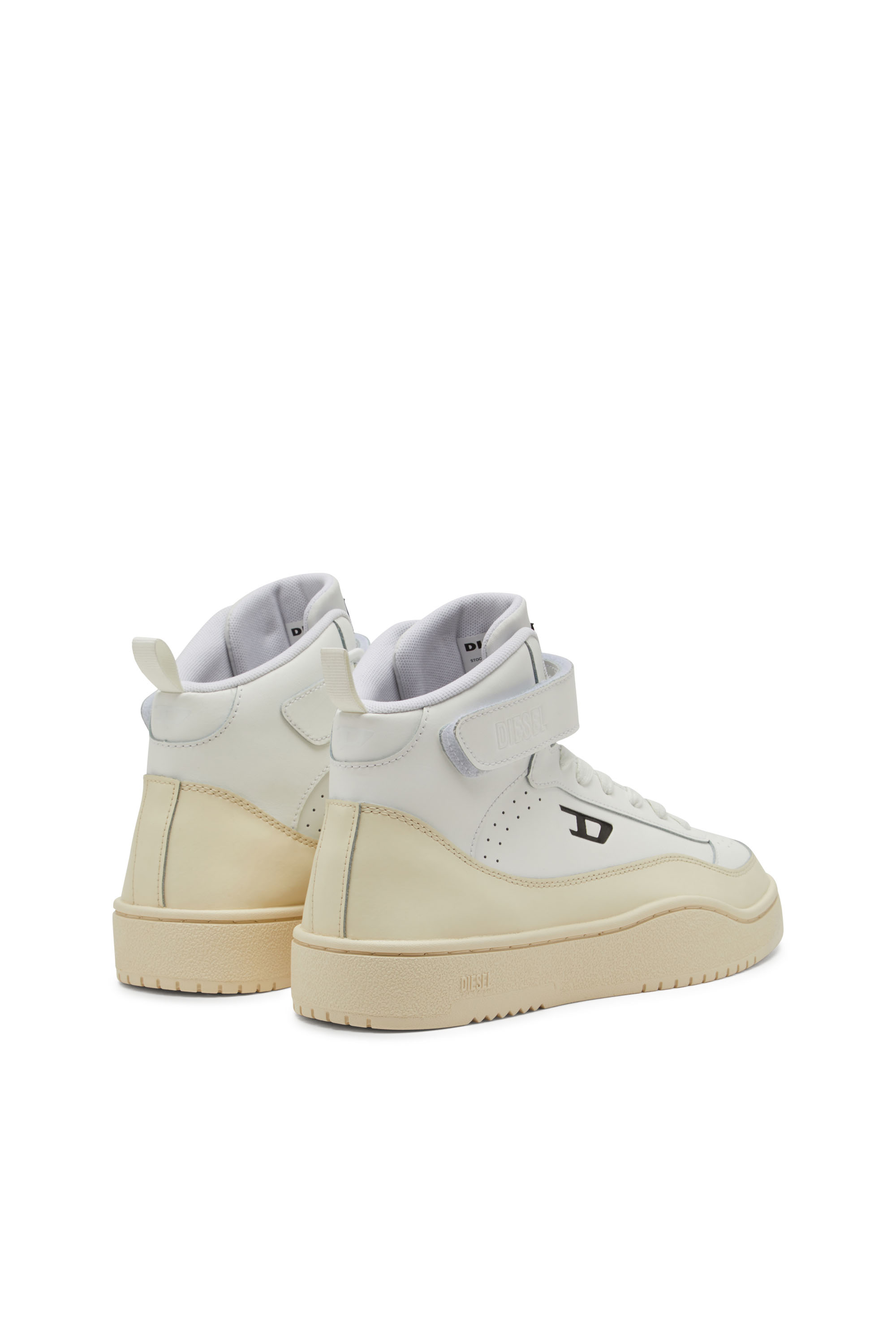 Men's S-Tracker-D-Mid top sneaker | White | Diesel