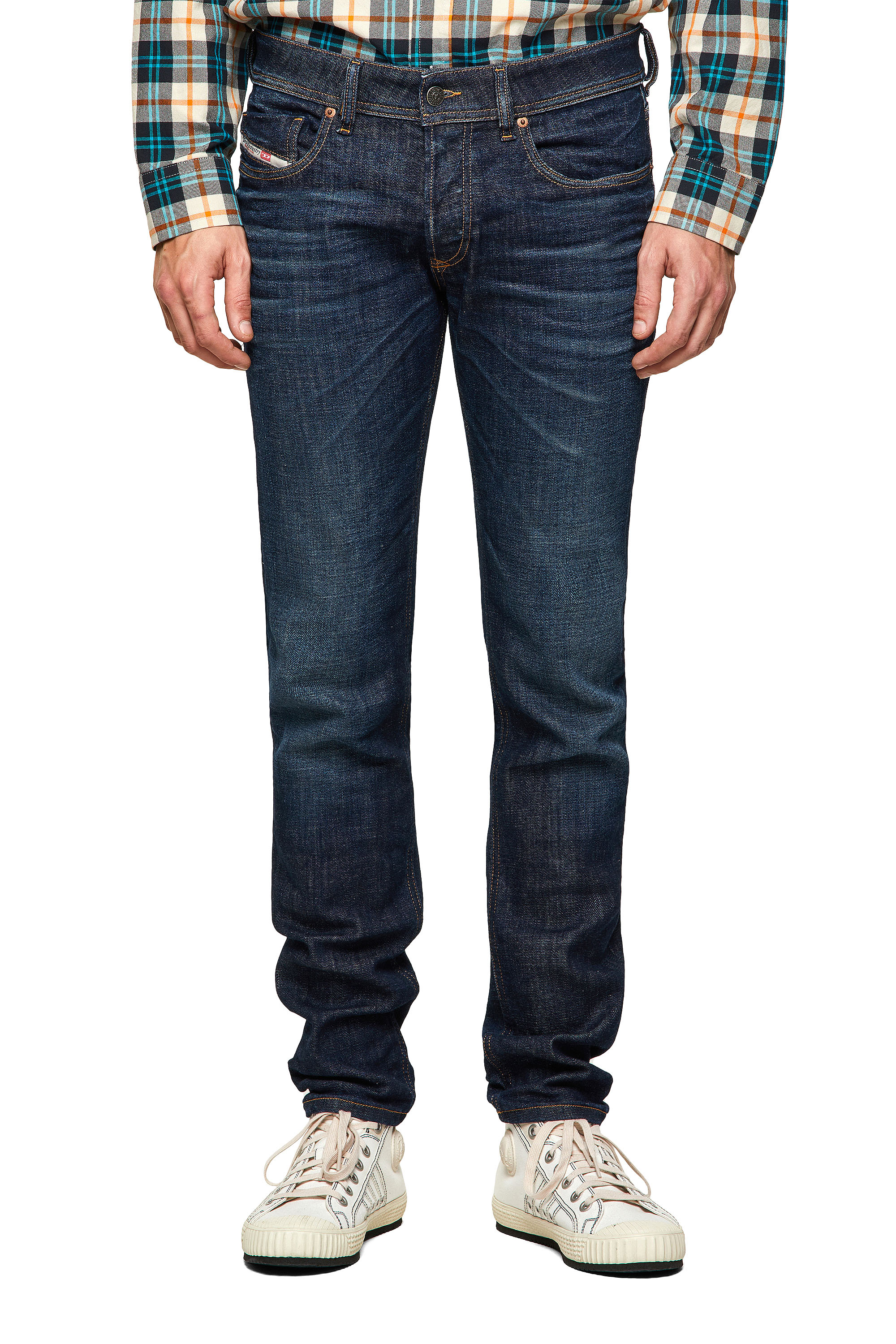 Sleenker 09A43, Dark Blue Diesel - Sleenker 09A43, Dark Blue - Jeans - Image 1