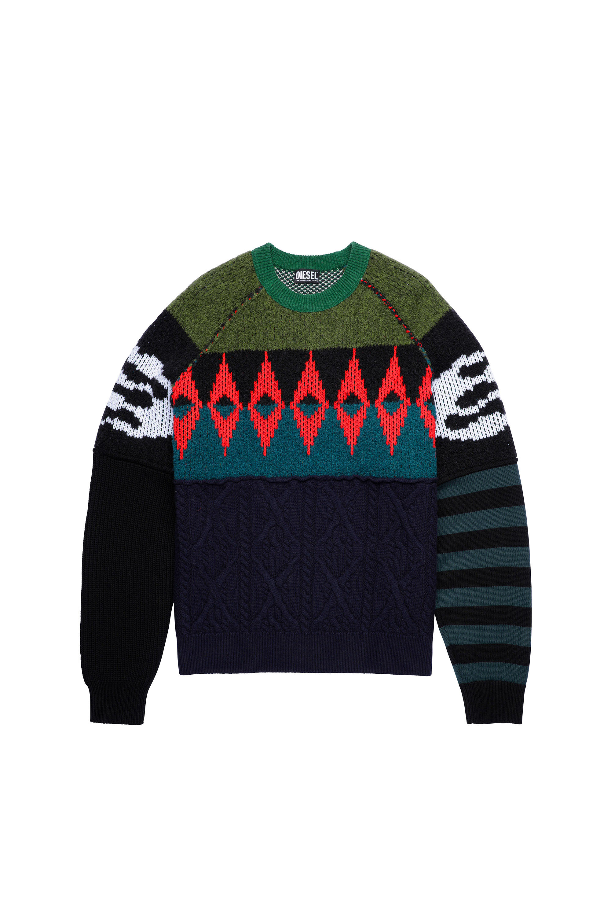 K-GROVE, Green/Black - Knitwear
