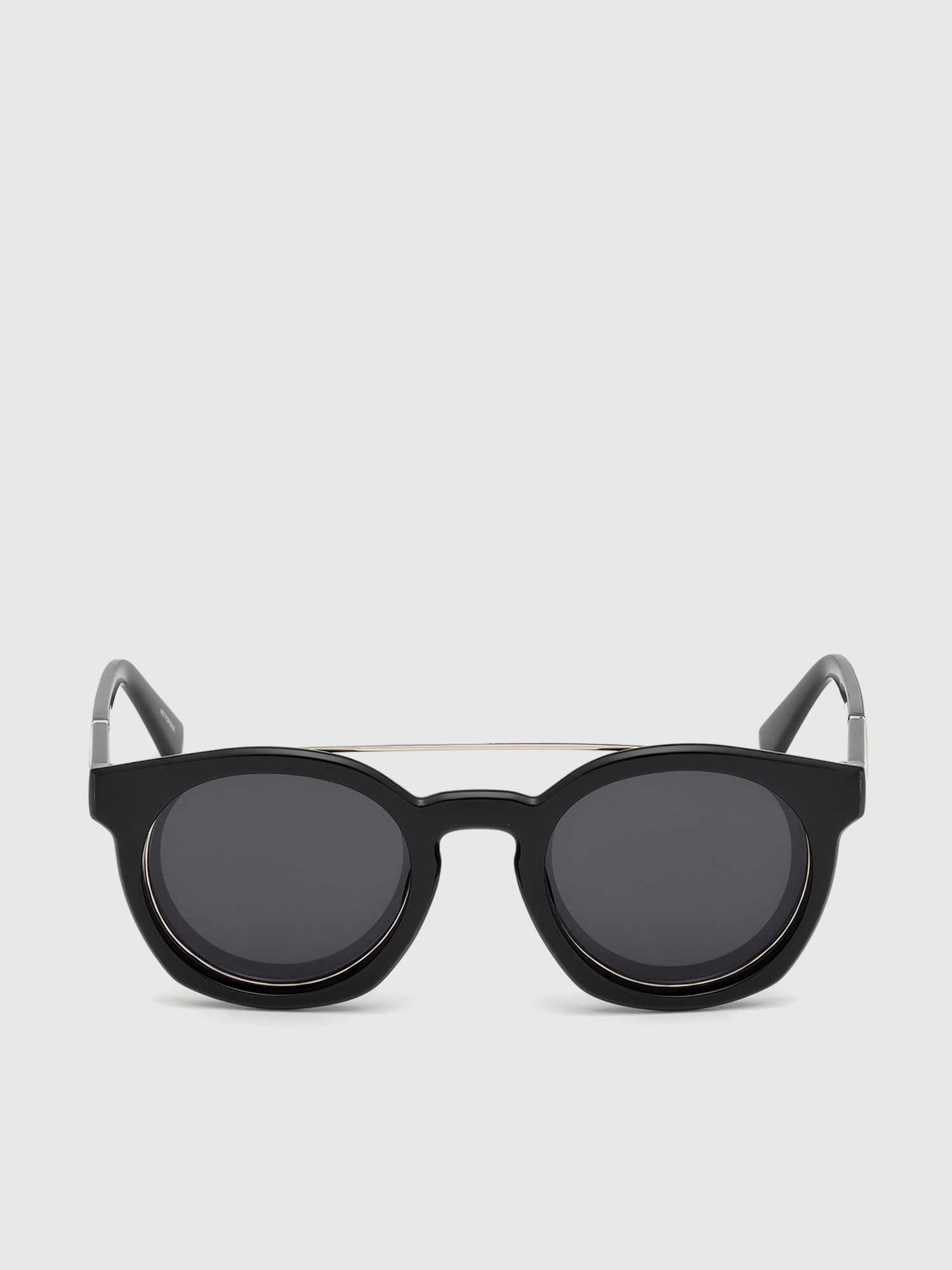 DL0251, Bright Black Diesel - DL0251, Bright Black - Sunglasses - Image 1