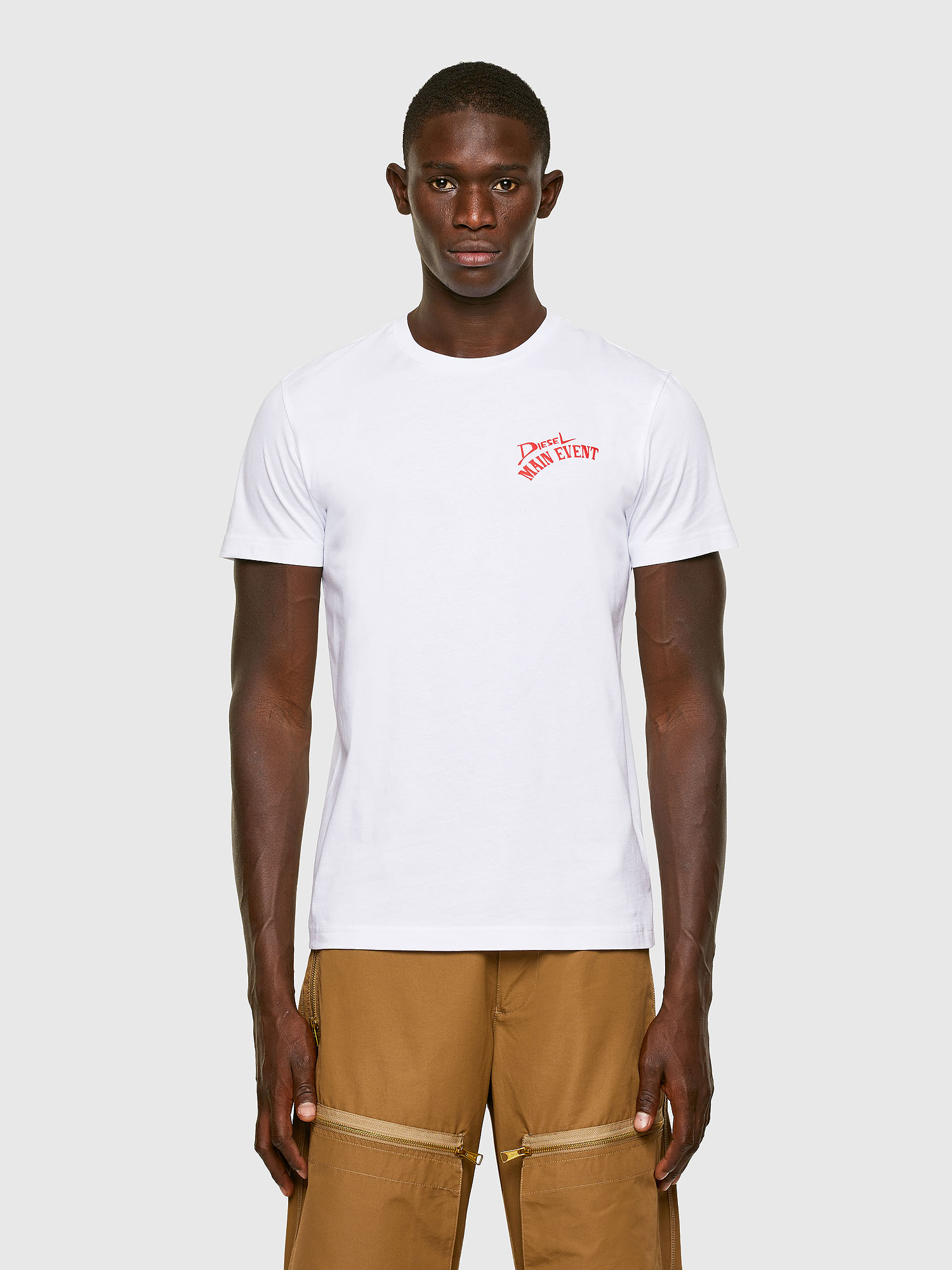 T-DIEGOS-K15, White Diesel - T-DIEGOS-K15, White - T-Shirts - Image 1