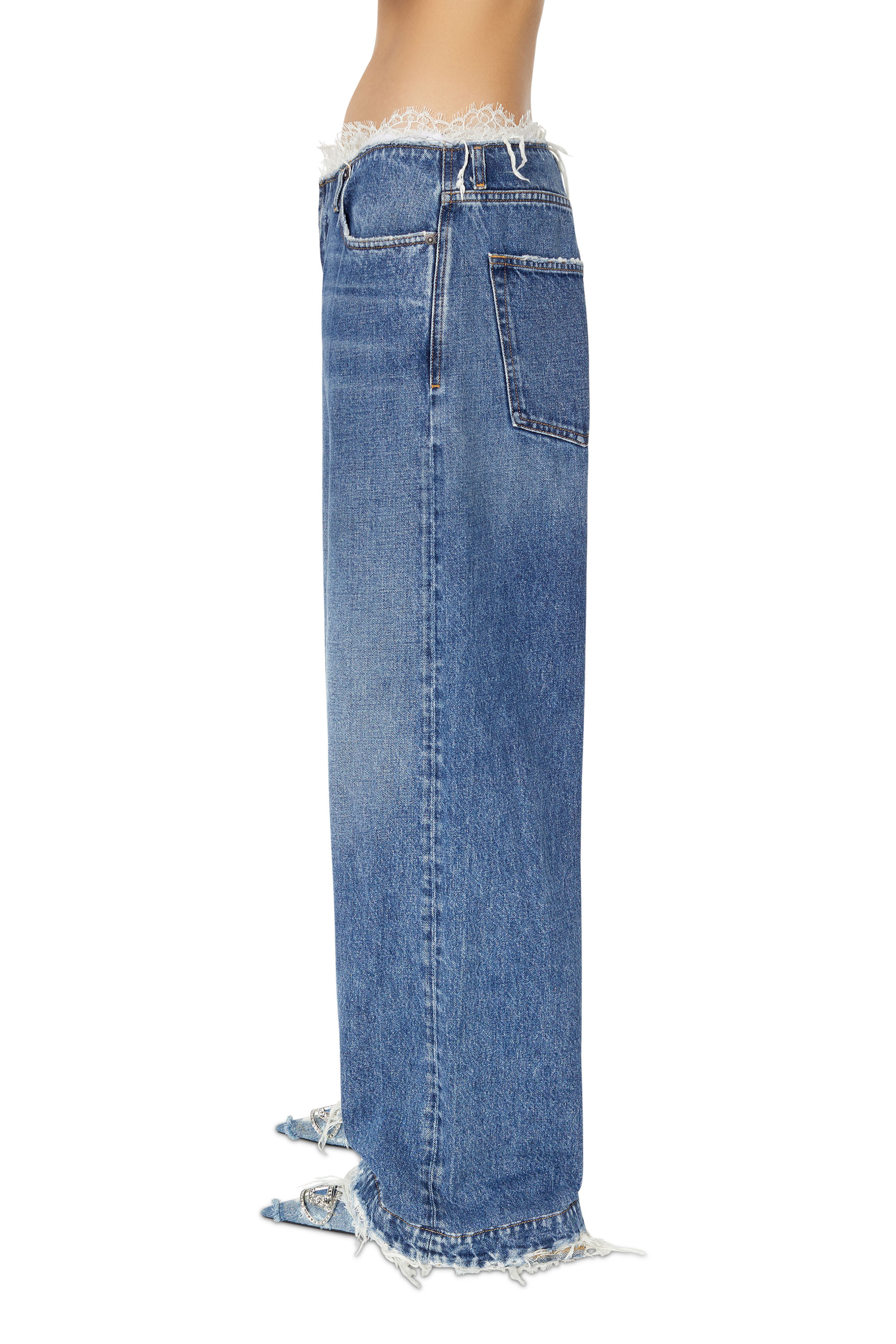 Diesel - D-Sire 007I2 Straight Jeans, Dark Blue - Image 6