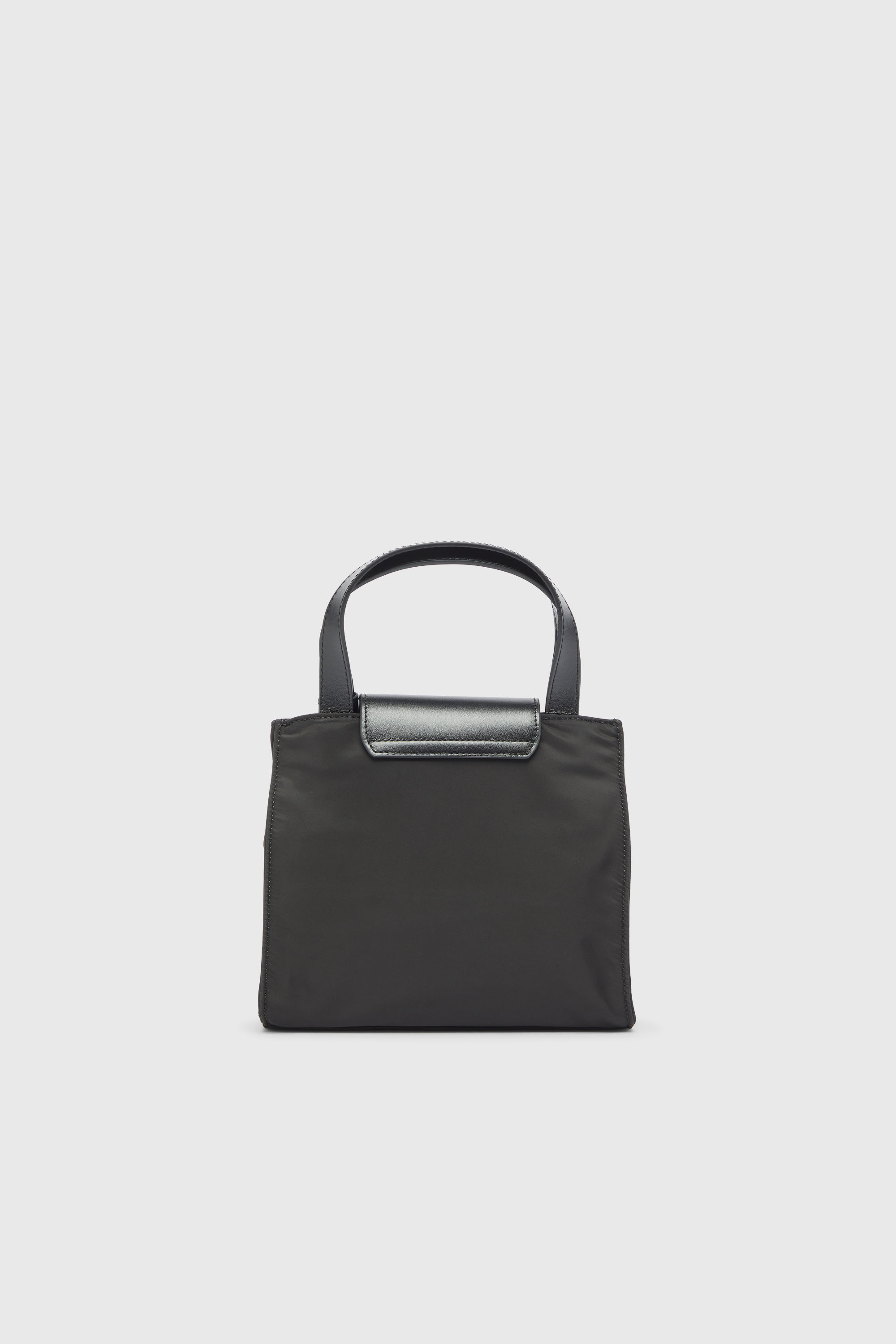 Diesel - 1DR TOTE E/W XS, Unisex's 1DR - Handbag in nylon and leather in Black - 2