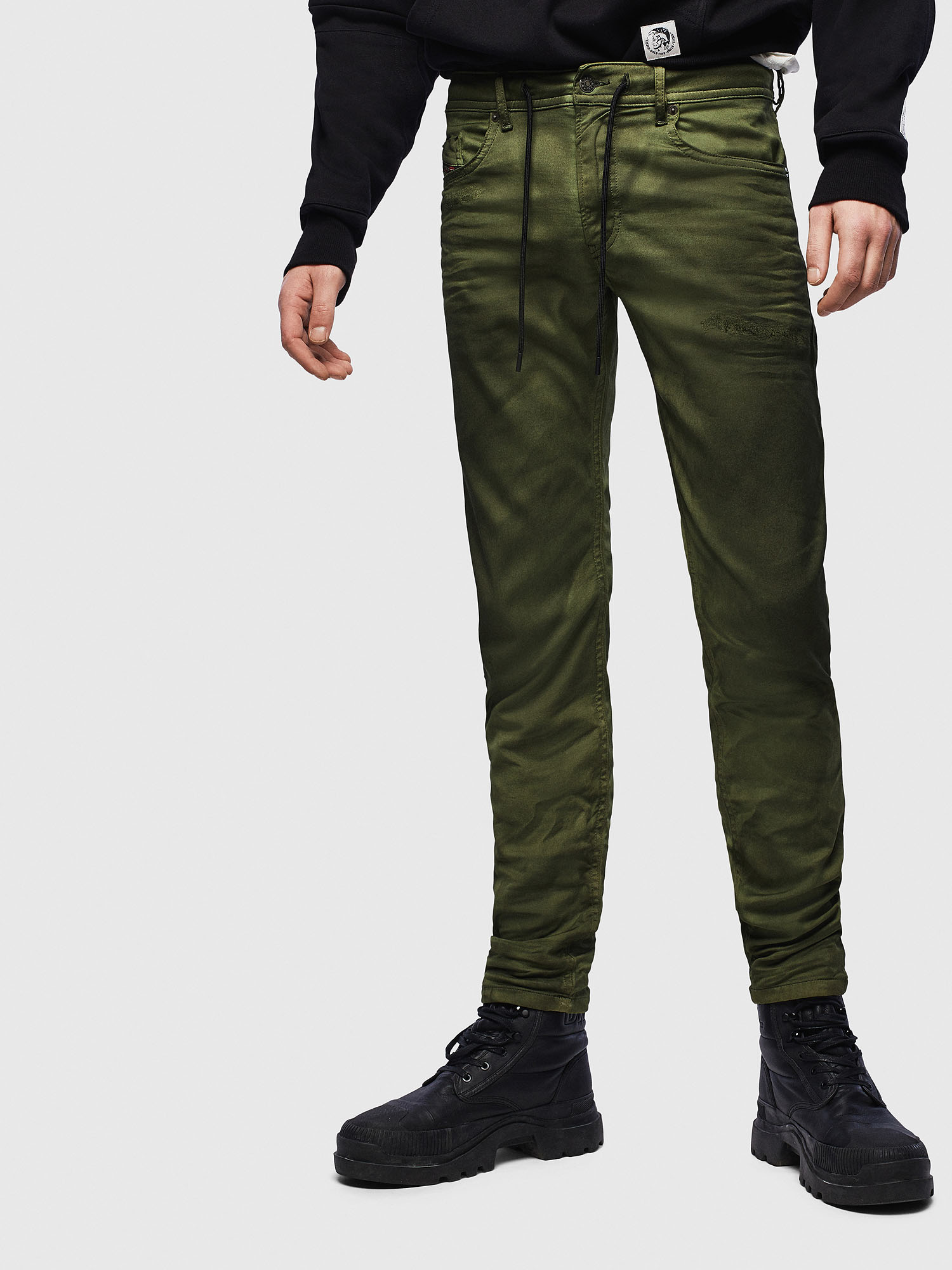 Thommer JoggJeans 069MM, Green Diesel - Thommer JoggJeans 069MM, Green - Jeans - Image 1